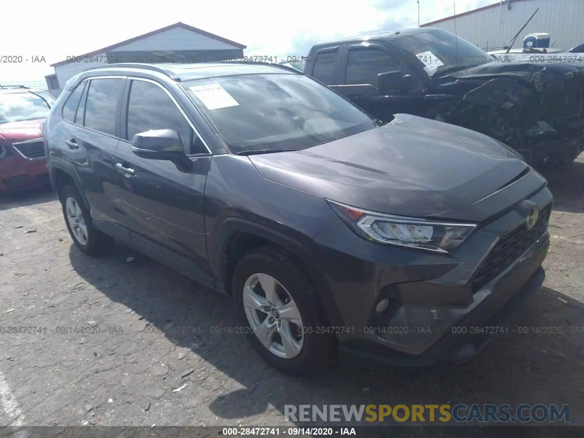 1 Photograph of a damaged car 2T3W1RFV2KC030728 TOYOTA RAV4 2019