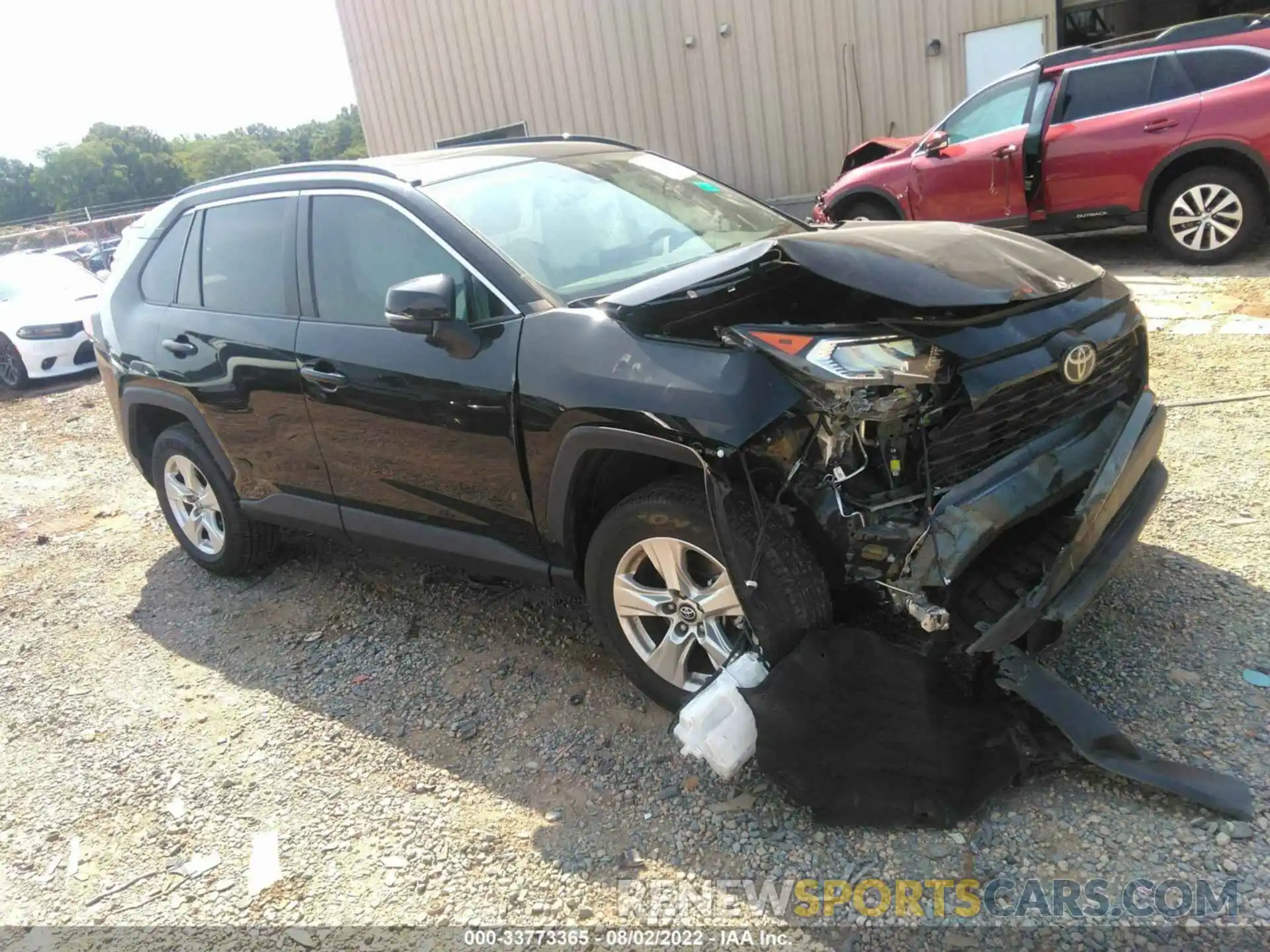 1 Photograph of a damaged car 2T3W1RFV2KC031149 TOYOTA RAV4 2019