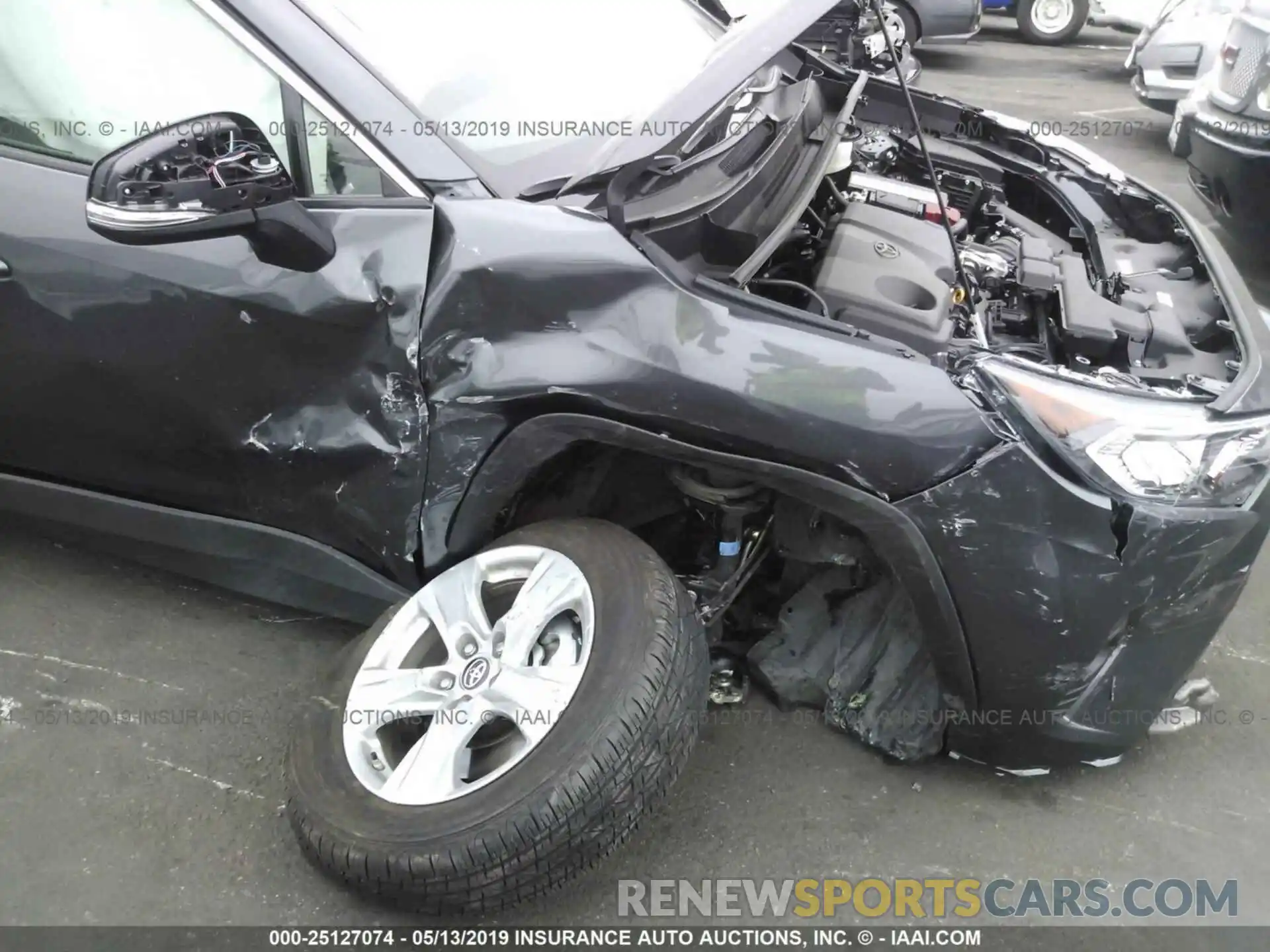 6 Photograph of a damaged car 2T3W1RFV2KW007917 TOYOTA RAV4 2019