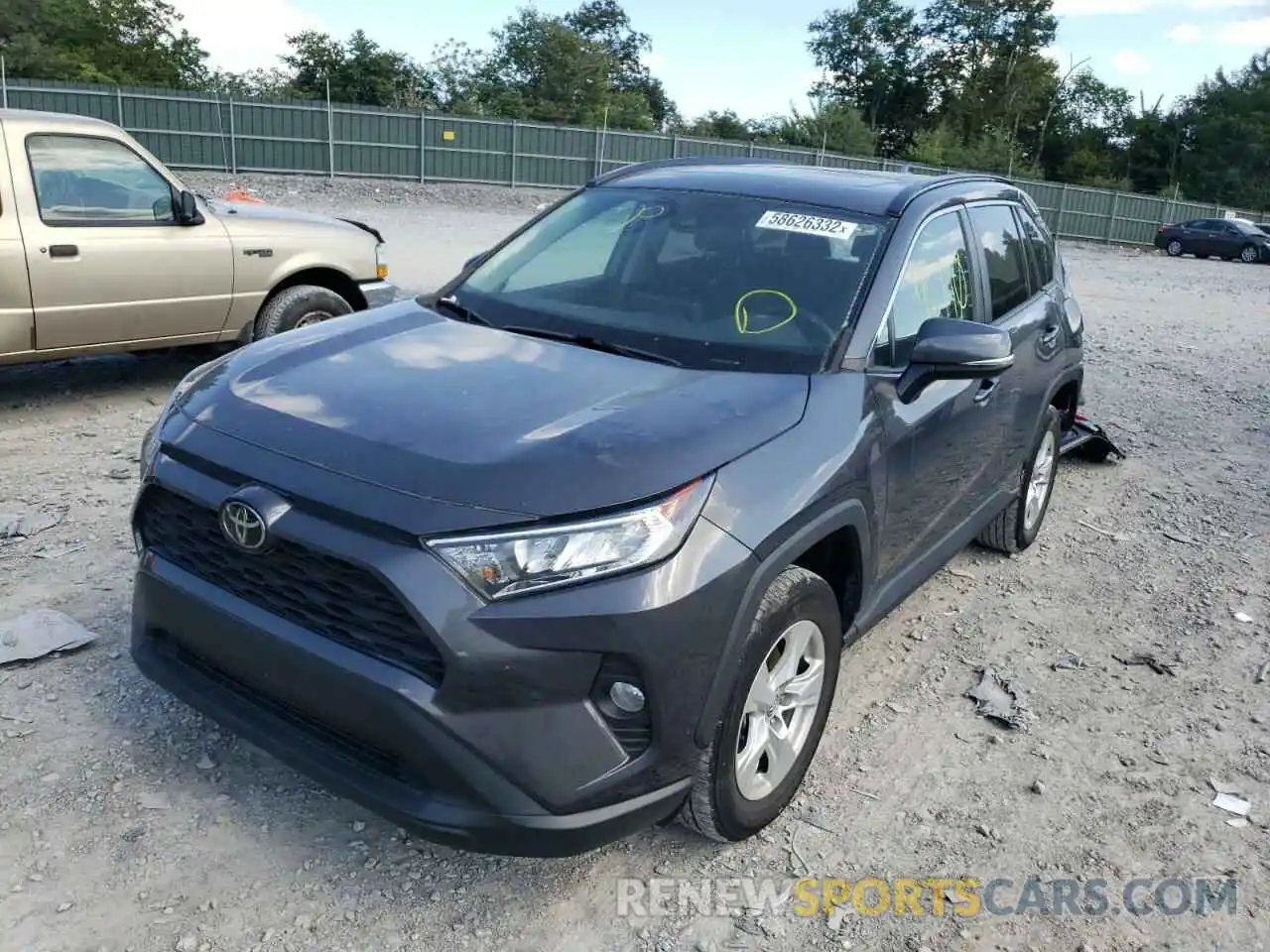 2 Photograph of a damaged car 2T3W1RFV2KW013099 TOYOTA RAV4 2019