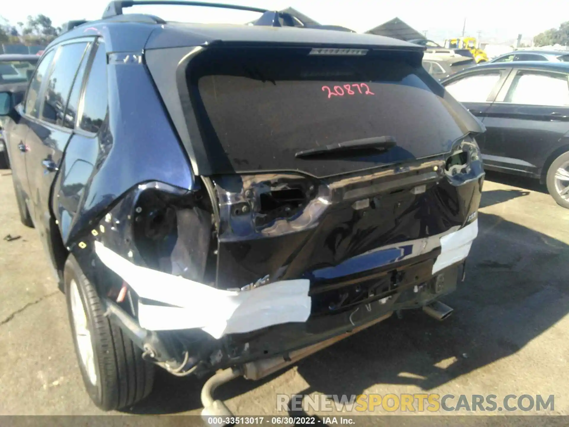 6 Photograph of a damaged car 2T3W1RFV2KW018528 TOYOTA RAV4 2019