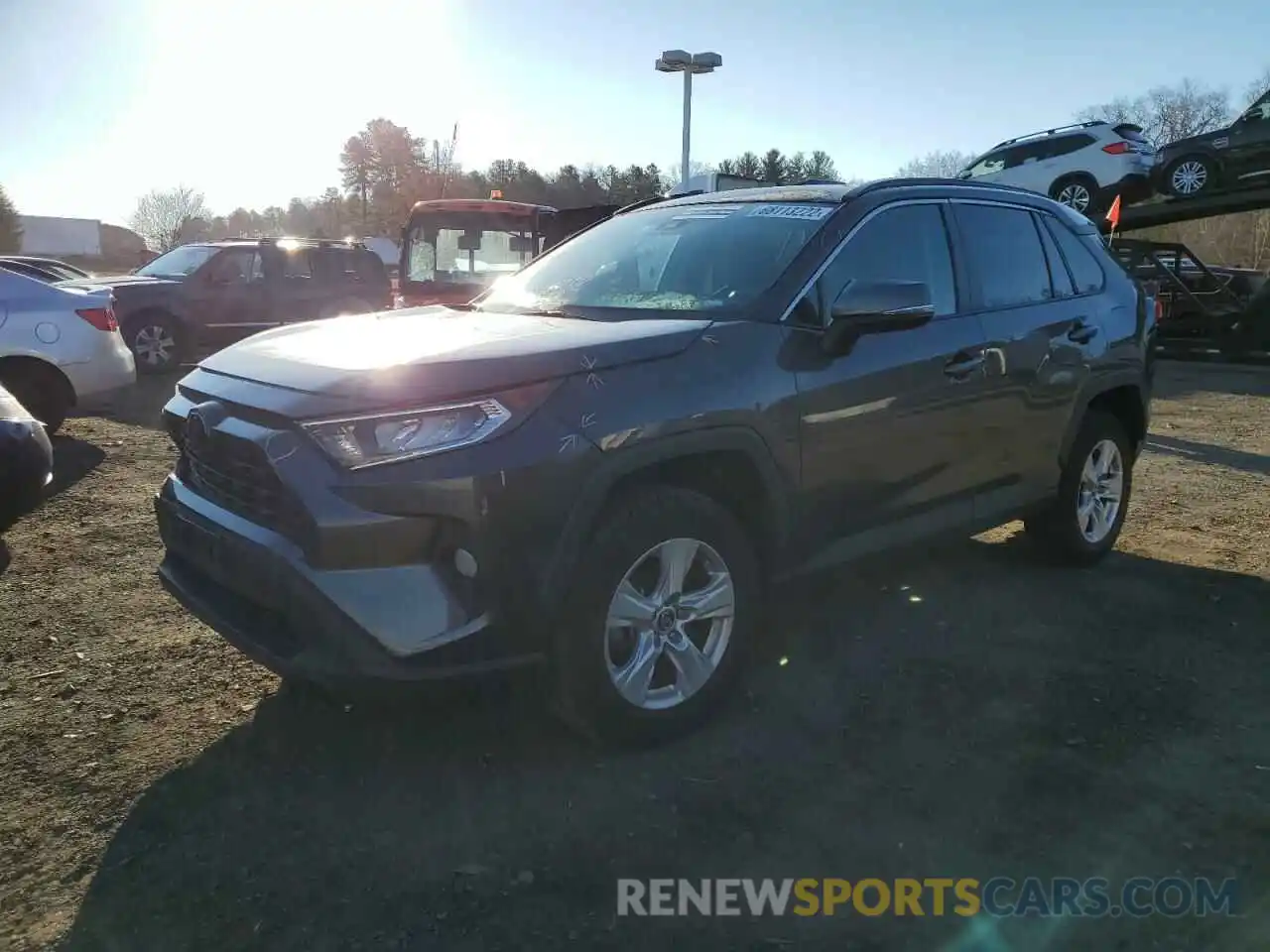 1 Photograph of a damaged car 2T3W1RFV2KW034874 TOYOTA RAV4 2019