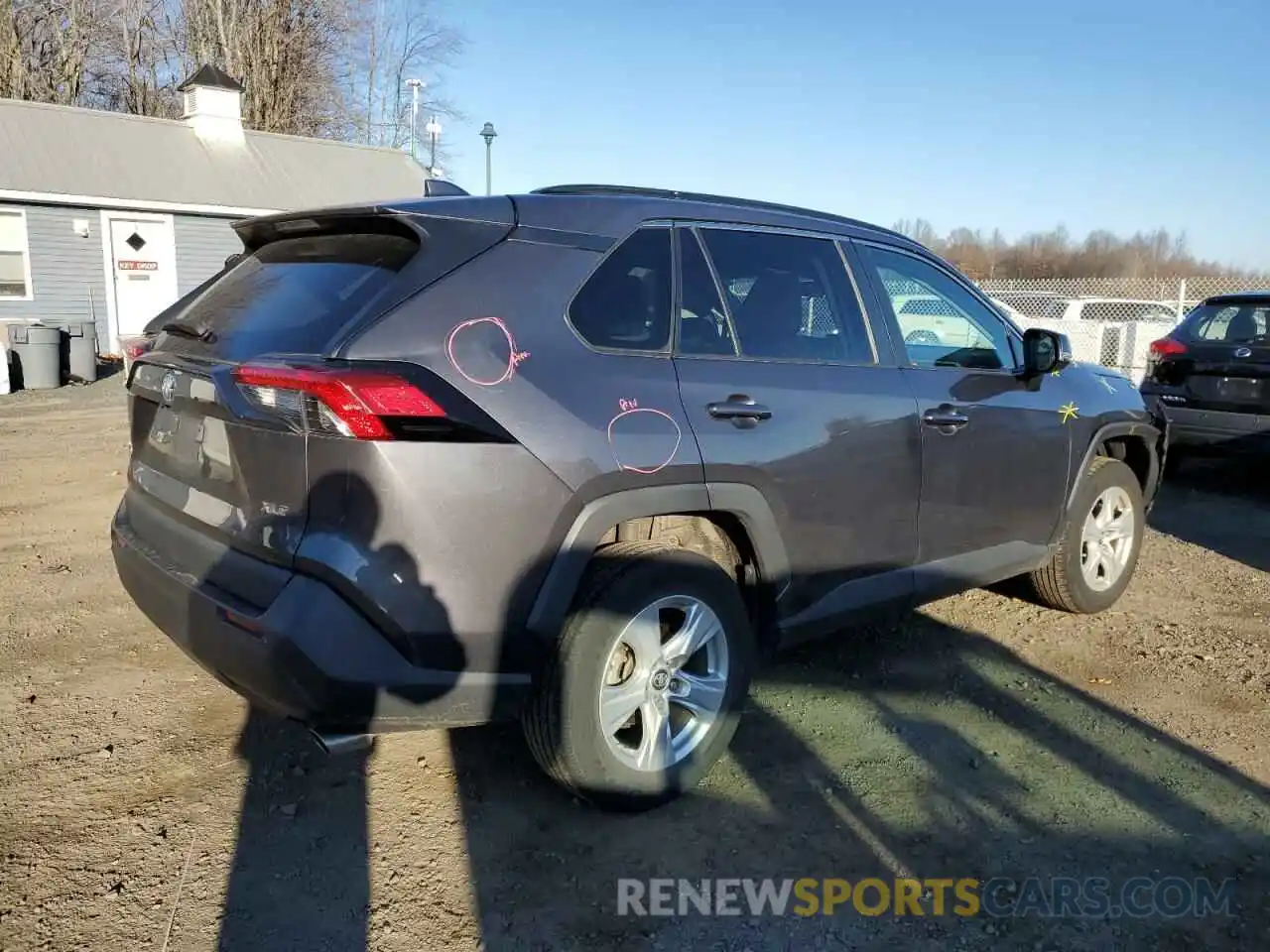 3 Photograph of a damaged car 2T3W1RFV2KW034874 TOYOTA RAV4 2019