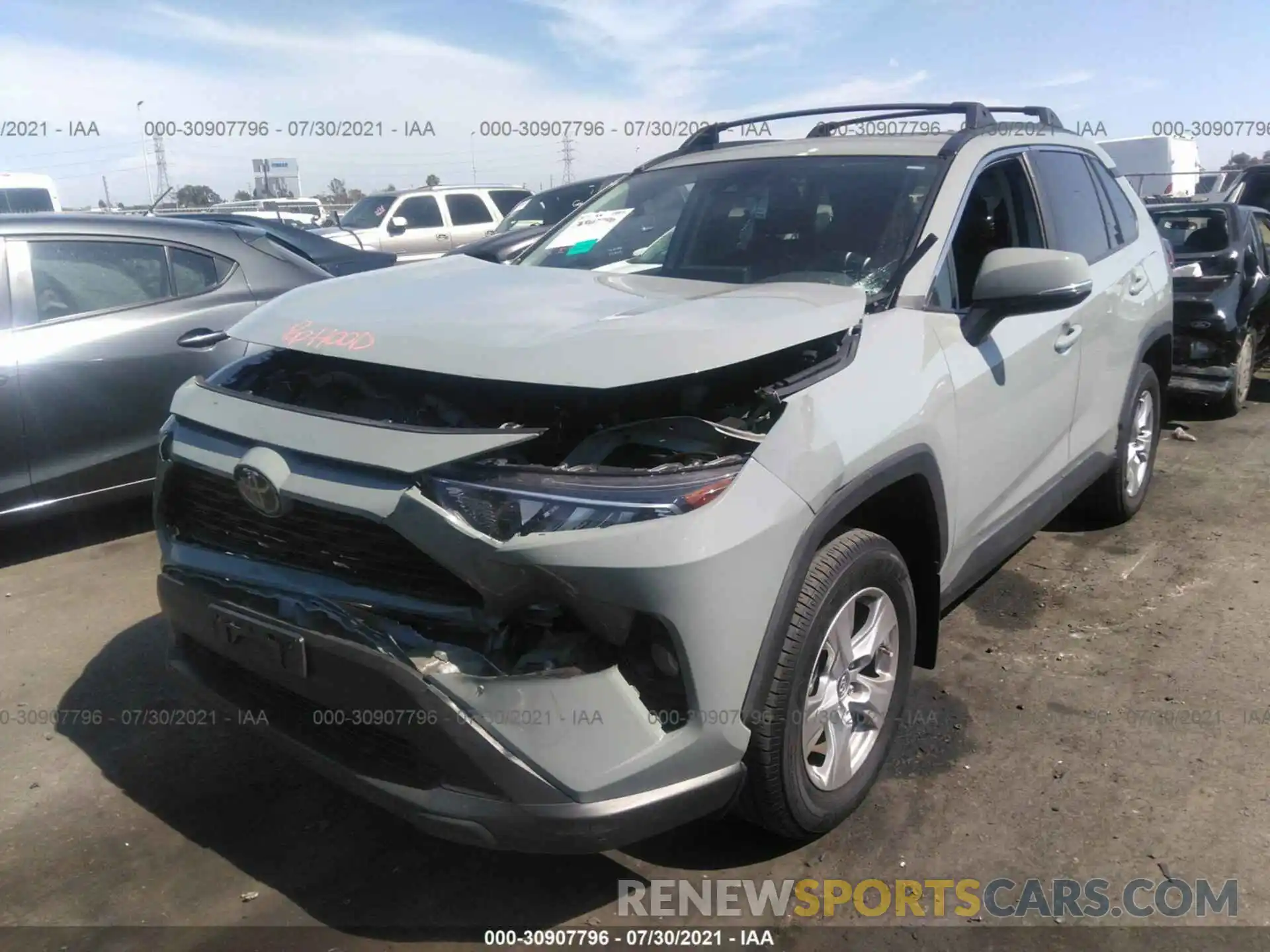 6 Photograph of a damaged car 2T3W1RFV2KW045230 TOYOTA RAV4 2019