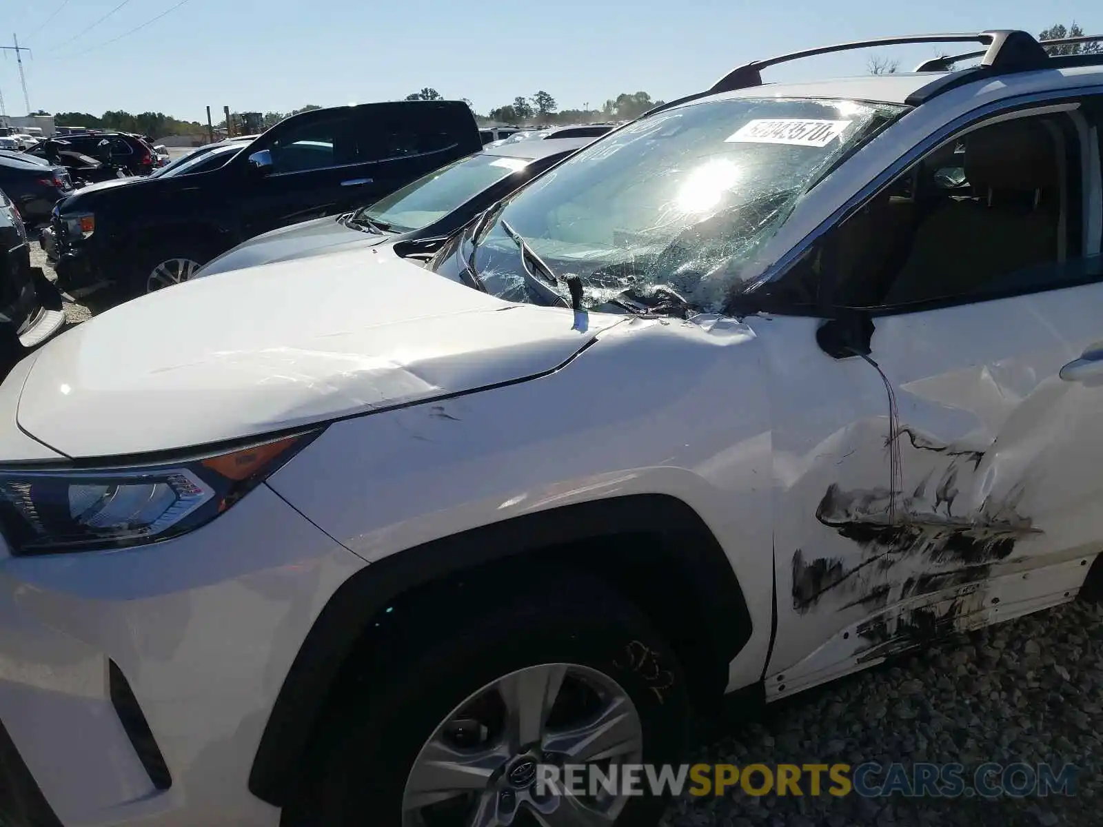 9 Photograph of a damaged car 2T3W1RFV2KW049973 TOYOTA RAV4 2019