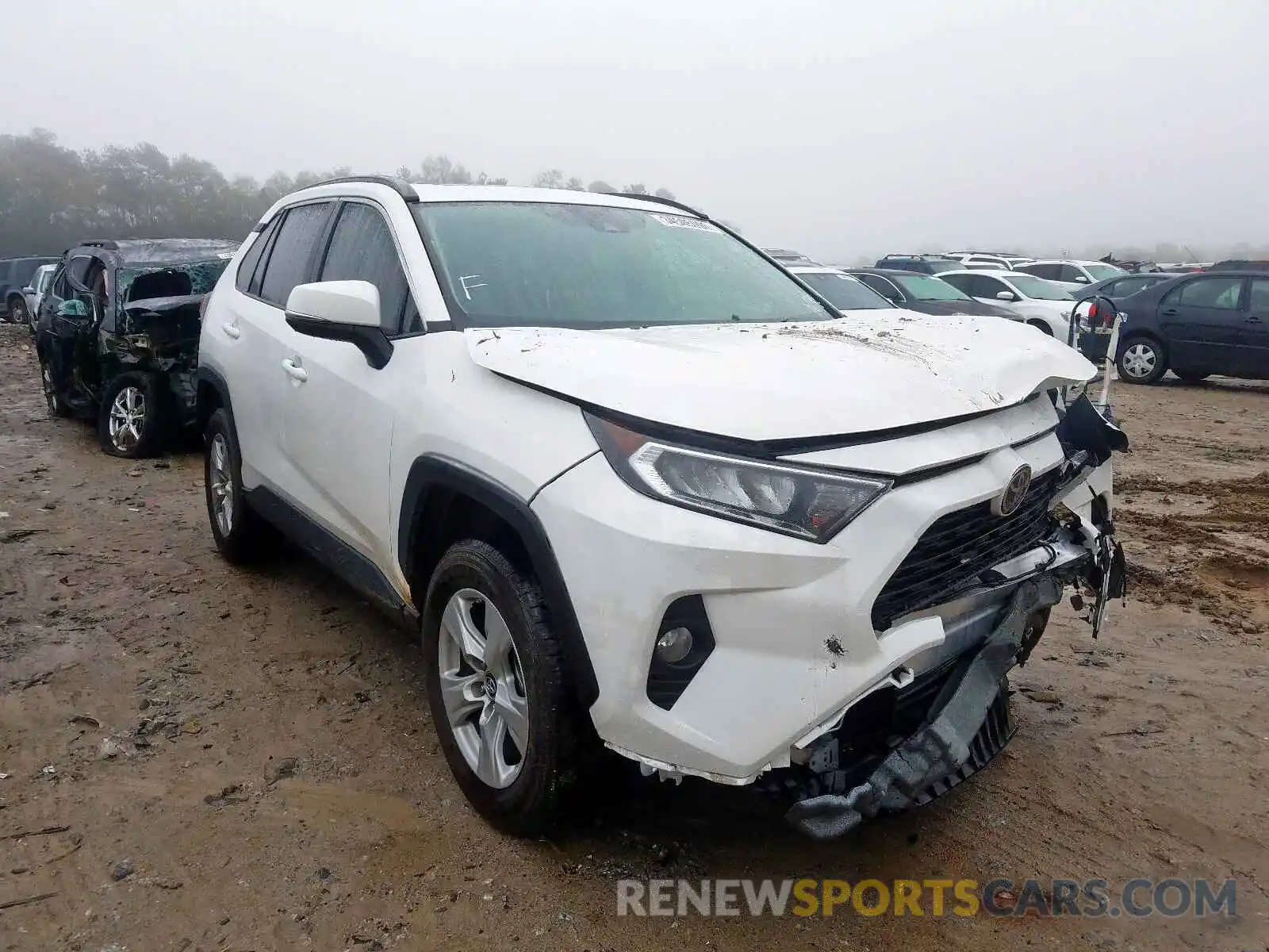 1 Photograph of a damaged car 2T3W1RFV2KW051030 TOYOTA RAV4 2019