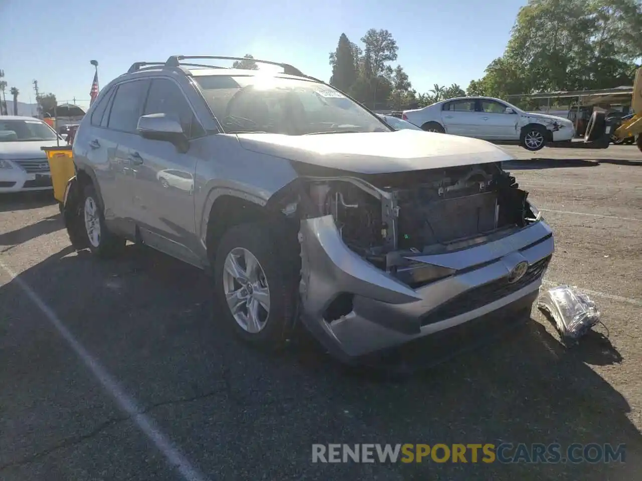 1 Photograph of a damaged car 2T3W1RFV3KC005126 TOYOTA RAV4 2019