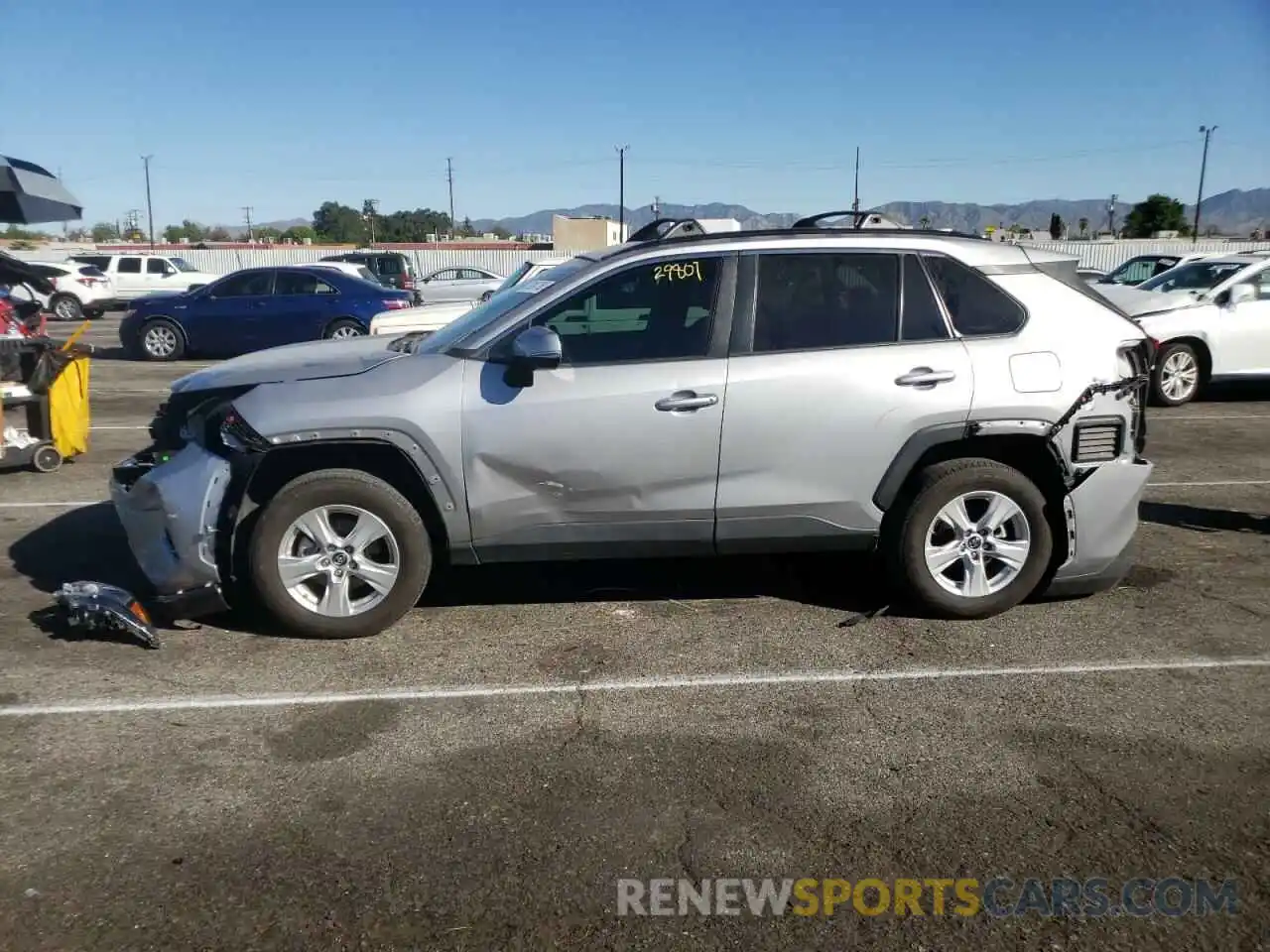 9 Photograph of a damaged car 2T3W1RFV3KC005126 TOYOTA RAV4 2019