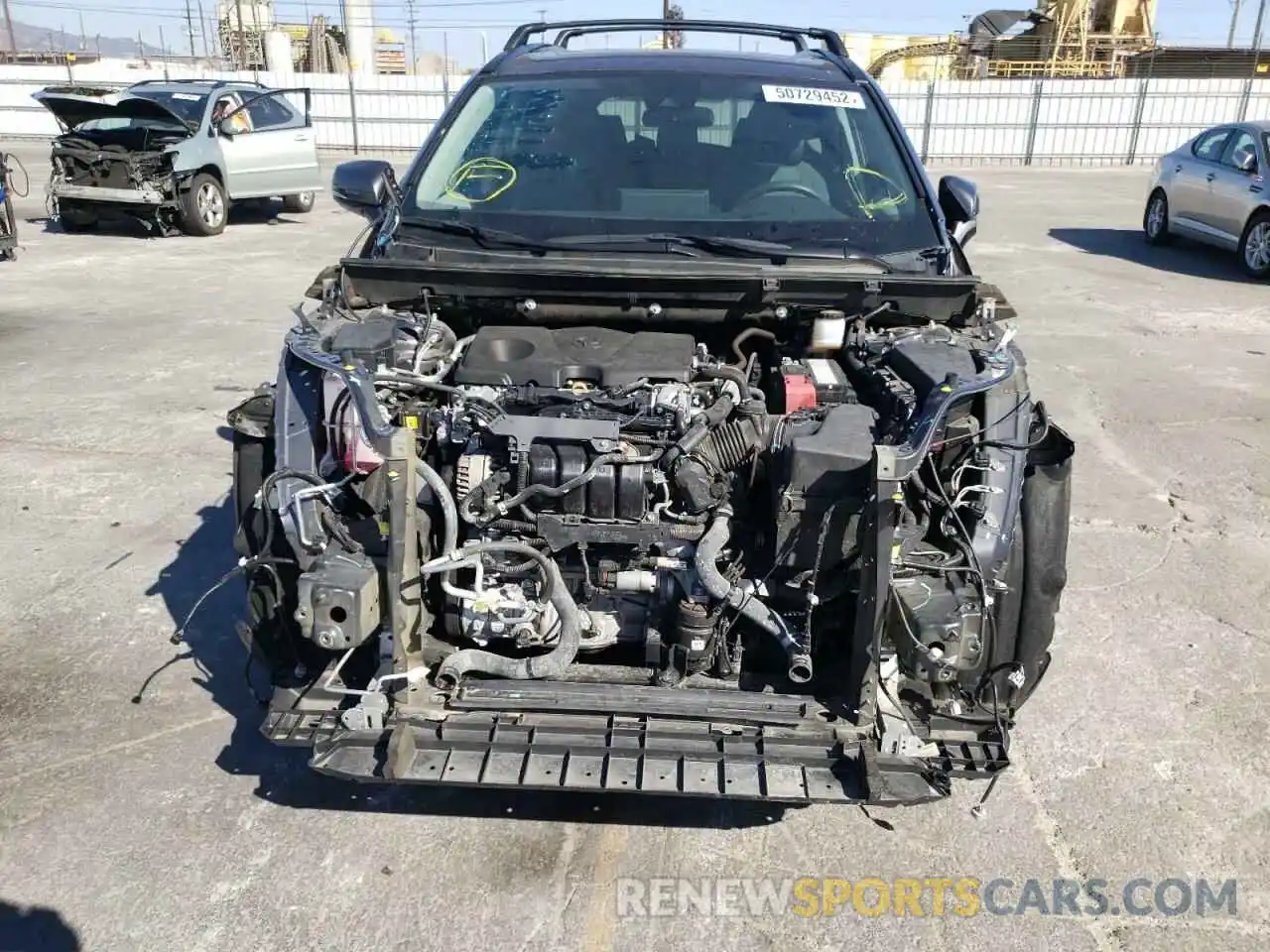 9 Photograph of a damaged car 2T3W1RFV3KC018720 TOYOTA RAV4 2019