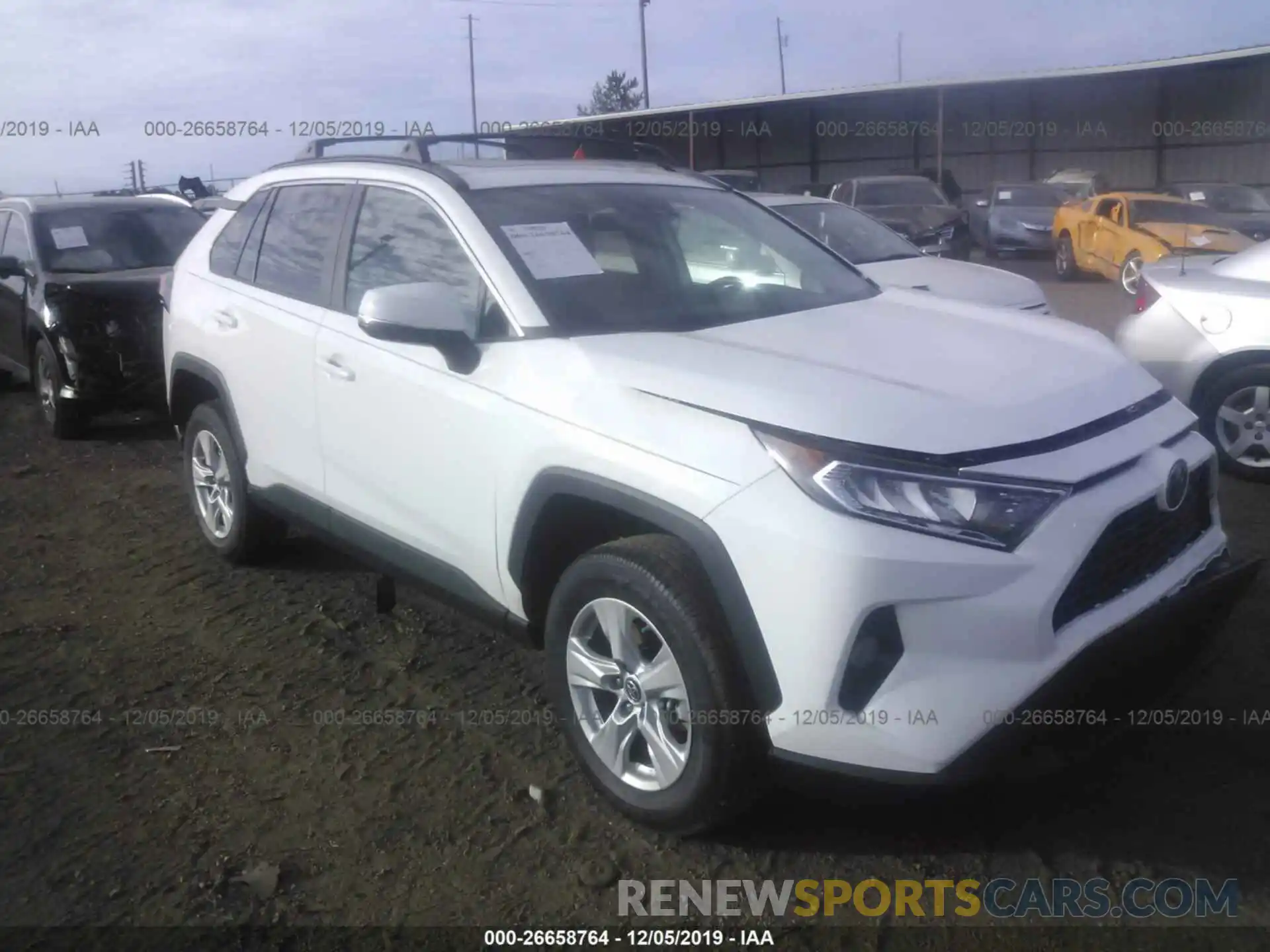 1 Photograph of a damaged car 2T3W1RFV3KC020368 TOYOTA RAV4 2019