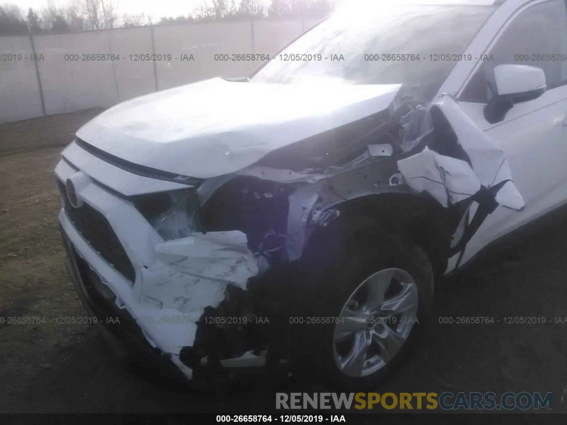 6 Photograph of a damaged car 2T3W1RFV3KC020368 TOYOTA RAV4 2019