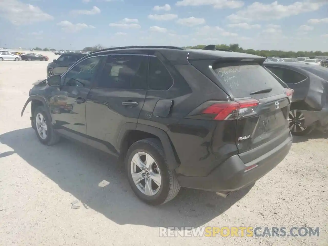 3 Photograph of a damaged car 2T3W1RFV3KC022735 TOYOTA RAV4 2019