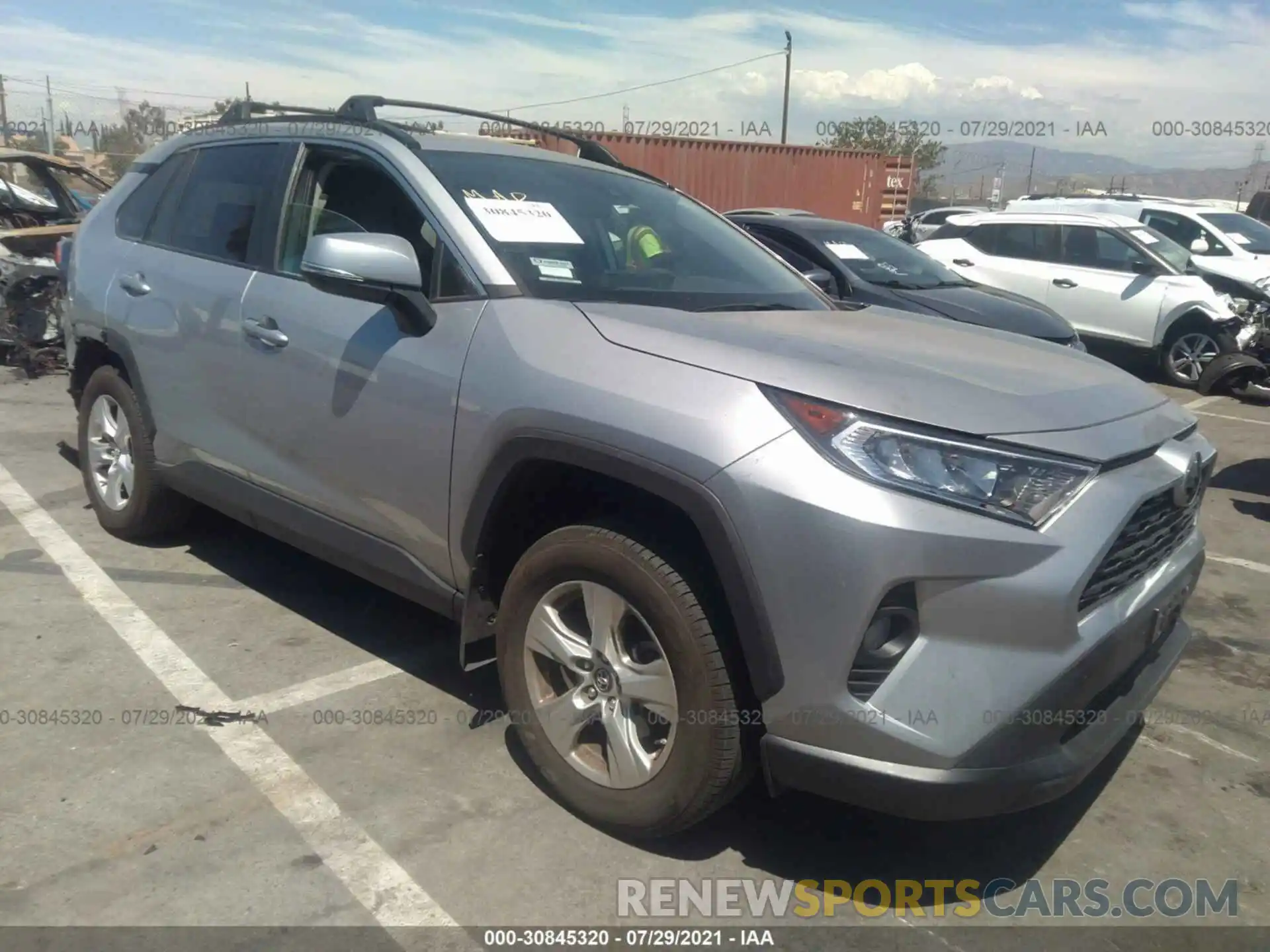 1 Photograph of a damaged car 2T3W1RFV3KC023061 TOYOTA RAV4 2019