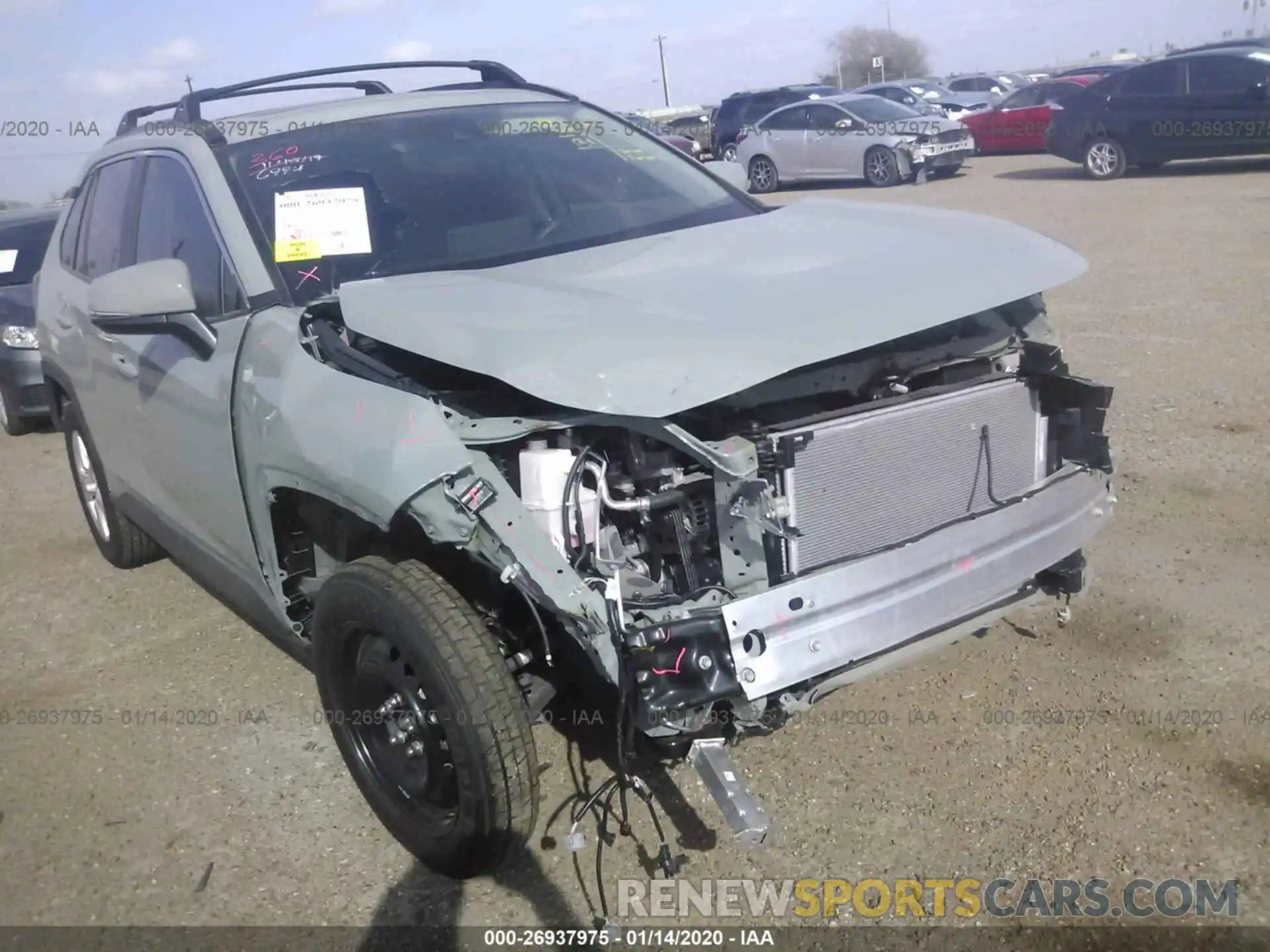 6 Photograph of a damaged car 2T3W1RFV3KC026994 TOYOTA RAV4 2019