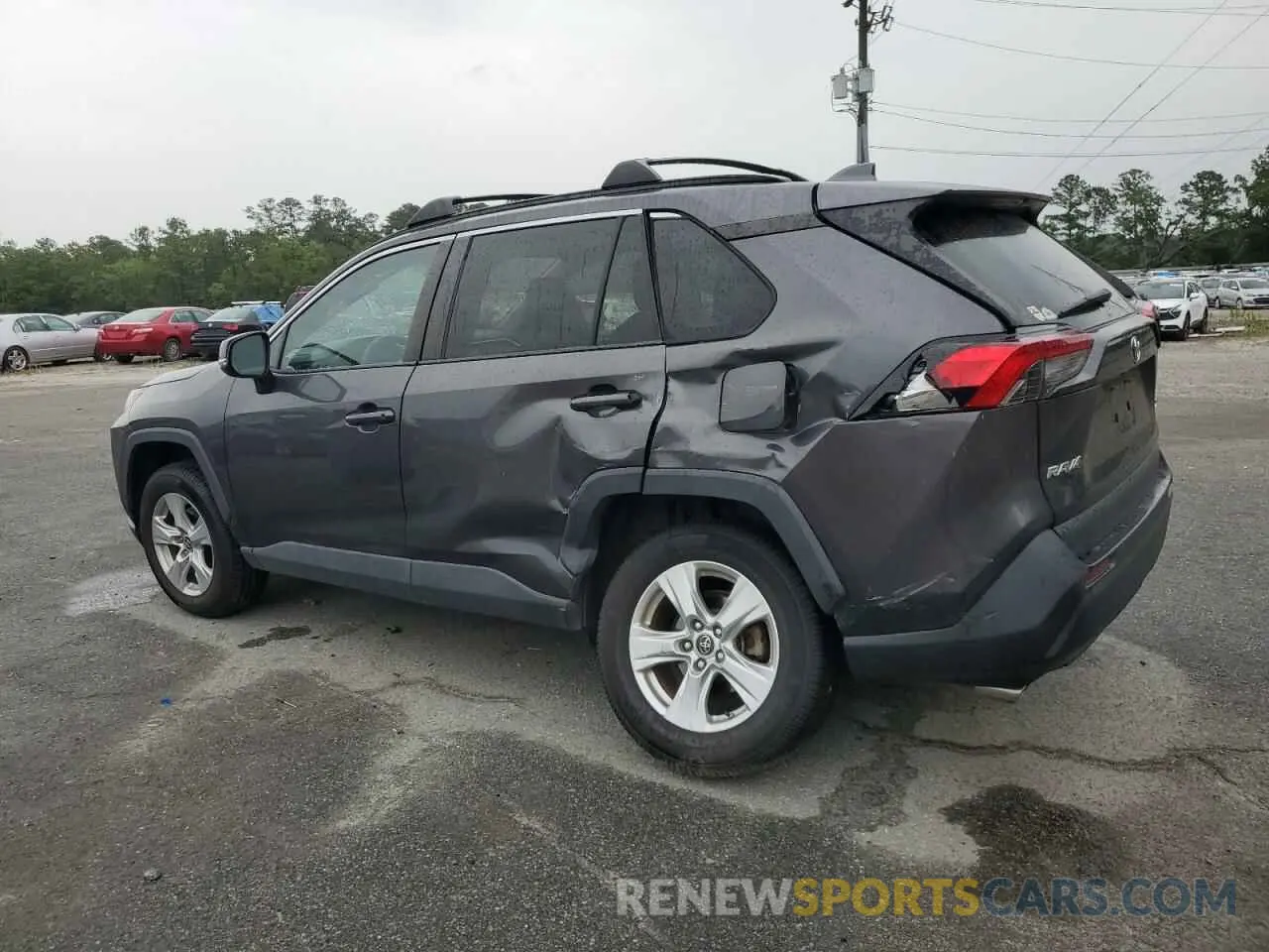 2 Photograph of a damaged car 2T3W1RFV3KW002676 TOYOTA RAV4 2019