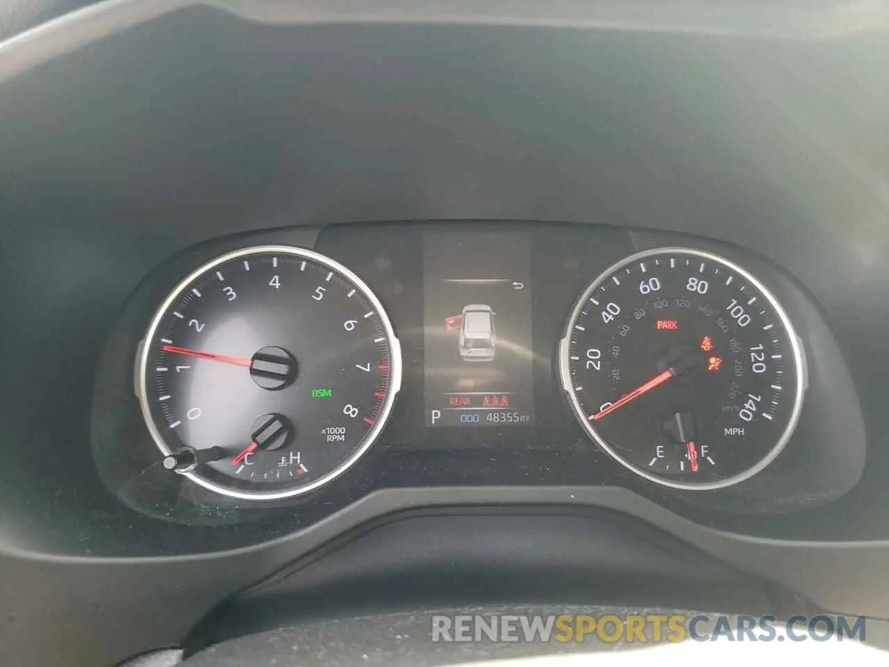 9 Photograph of a damaged car 2T3W1RFV3KW002676 TOYOTA RAV4 2019