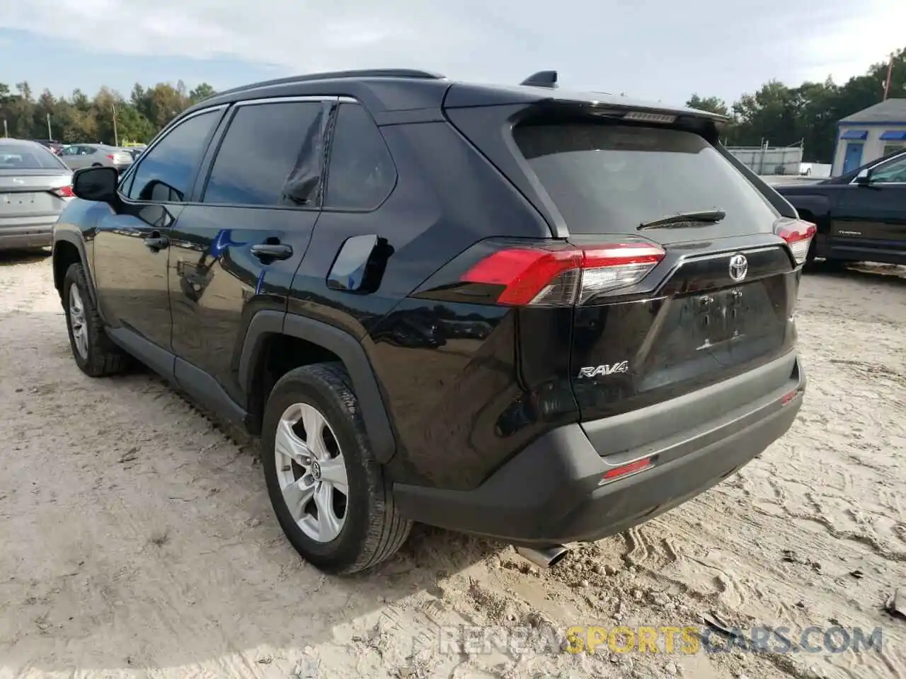 3 Photograph of a damaged car 2T3W1RFV3KW011295 TOYOTA RAV4 2019