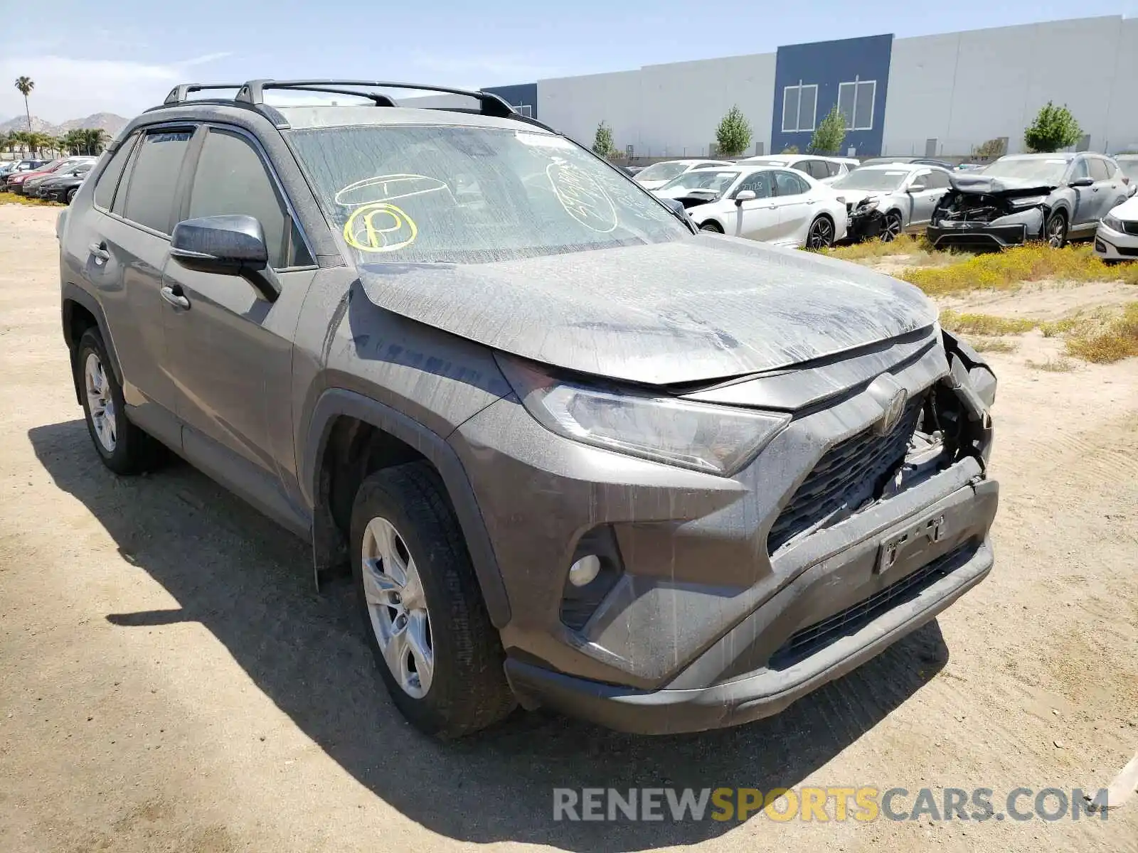 1 Photograph of a damaged car 2T3W1RFV3KW017856 TOYOTA RAV4 2019