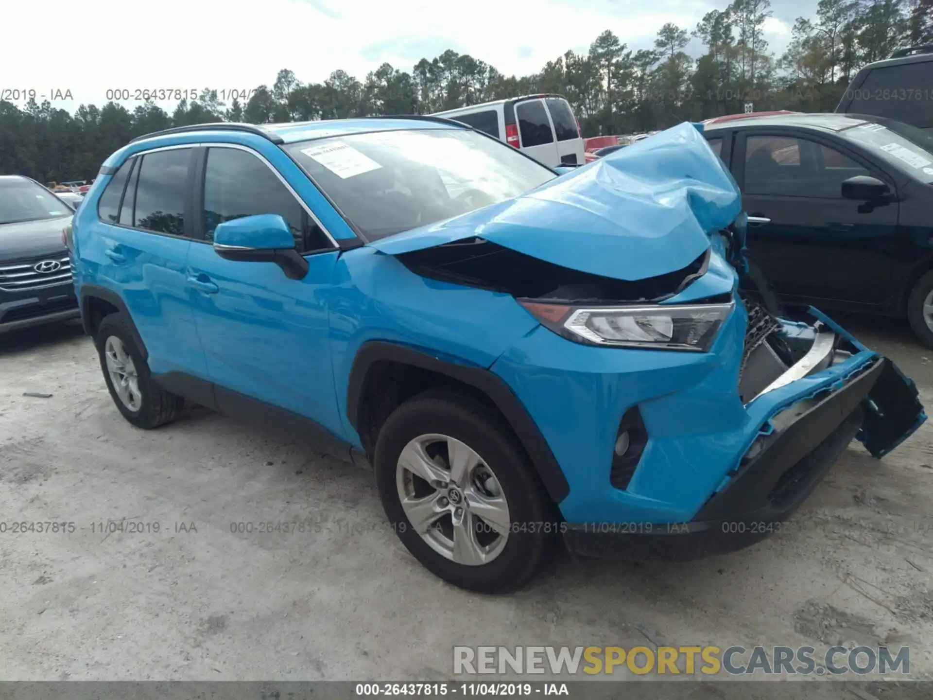 1 Photograph of a damaged car 2T3W1RFV3KW032485 TOYOTA RAV4 2019