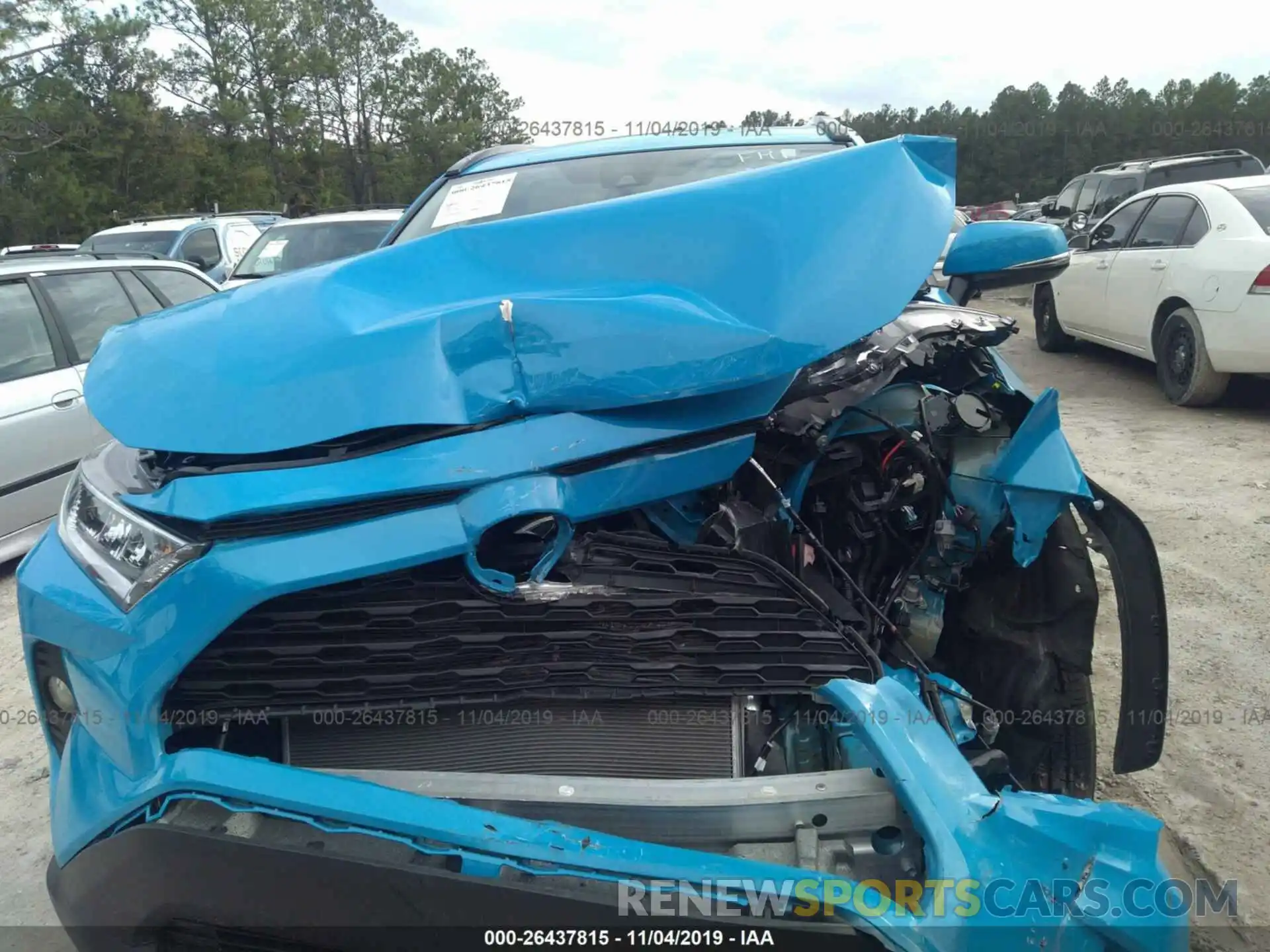 6 Photograph of a damaged car 2T3W1RFV3KW032485 TOYOTA RAV4 2019