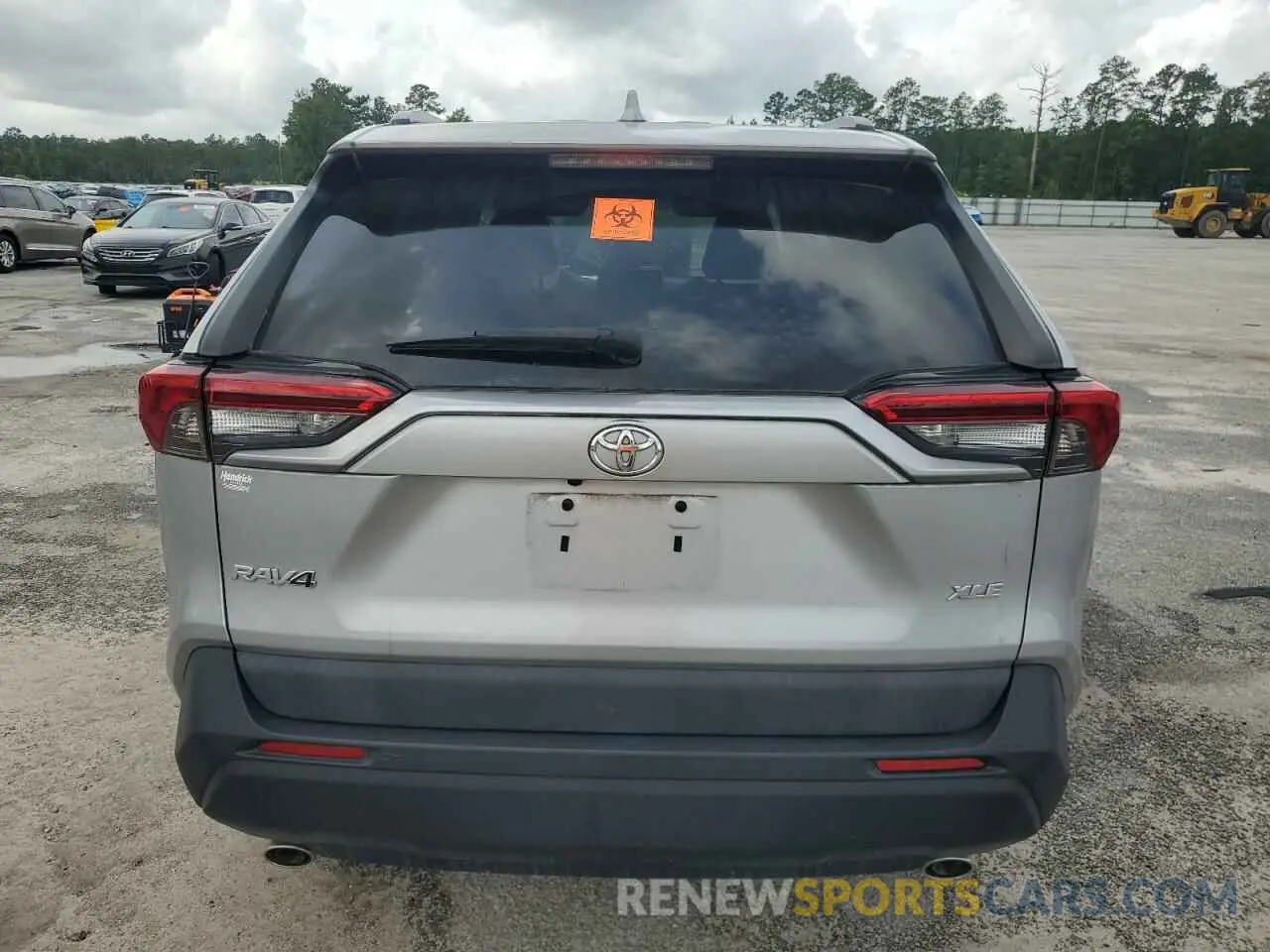 6 Photograph of a damaged car 2T3W1RFV3KW050162 TOYOTA RAV4 2019