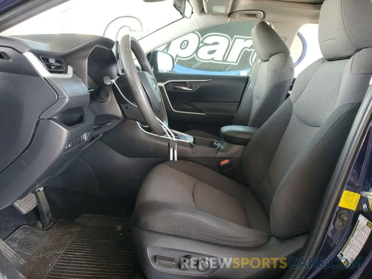 7 Photograph of a damaged car 2T3W1RFV4KC012389 TOYOTA RAV4 2019