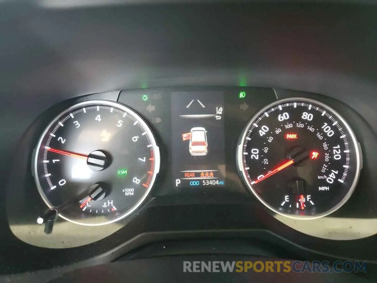 9 Photograph of a damaged car 2T3W1RFV4KC012389 TOYOTA RAV4 2019