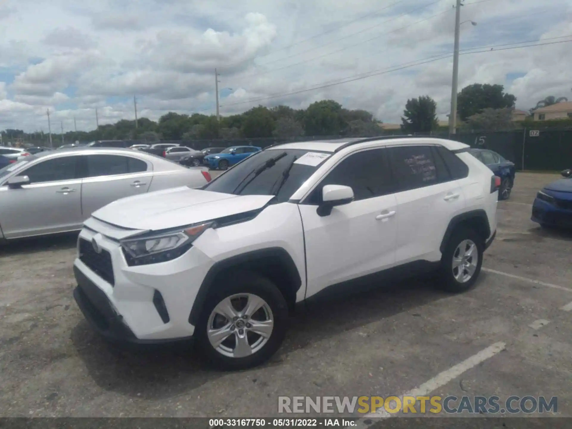 2 Photograph of a damaged car 2T3W1RFV4KC022436 TOYOTA RAV4 2019