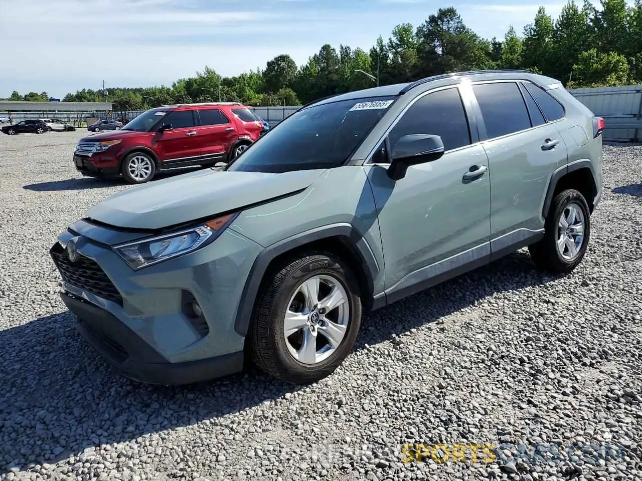 1 Photograph of a damaged car 2T3W1RFV4KW011788 TOYOTA RAV4 2019