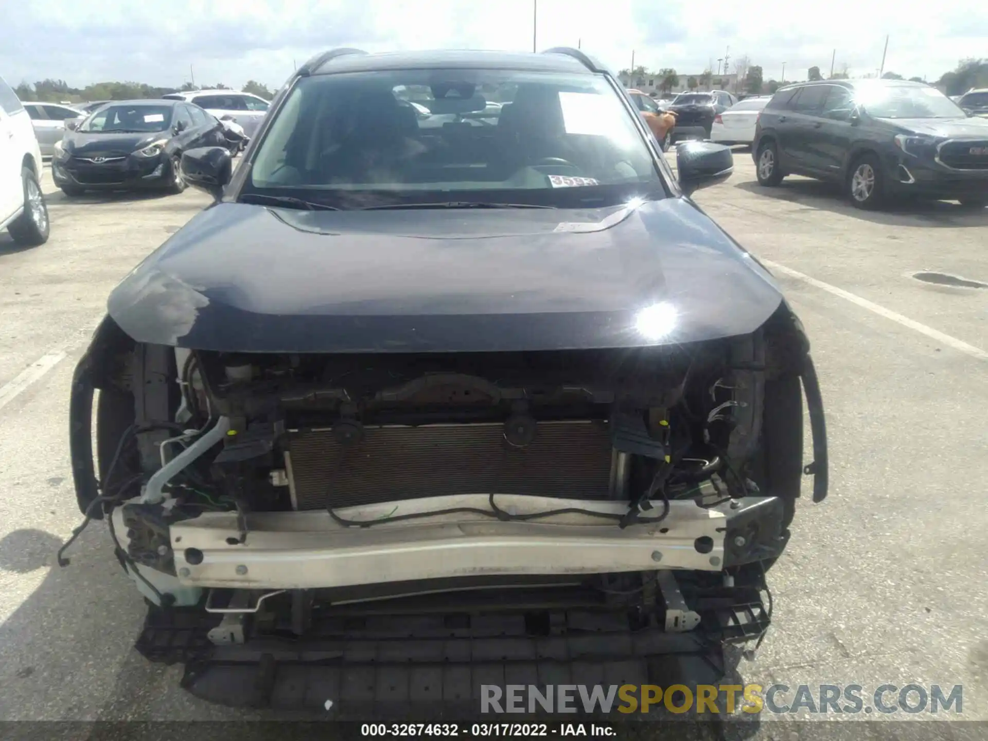 6 Photograph of a damaged car 2T3W1RFV4KW012150 TOYOTA RAV4 2019