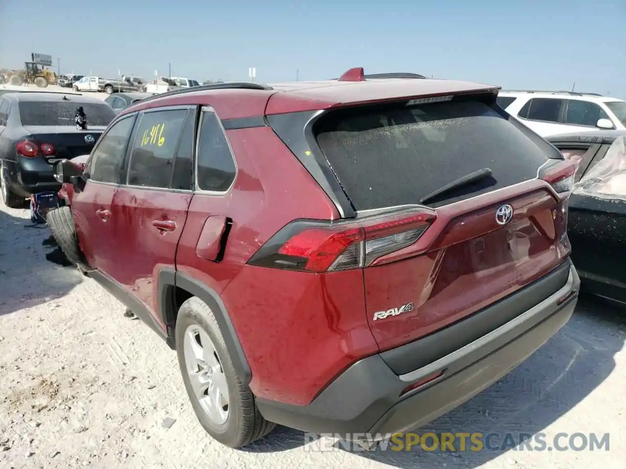 3 Photograph of a damaged car 2T3W1RFV4KW017333 TOYOTA RAV4 2019