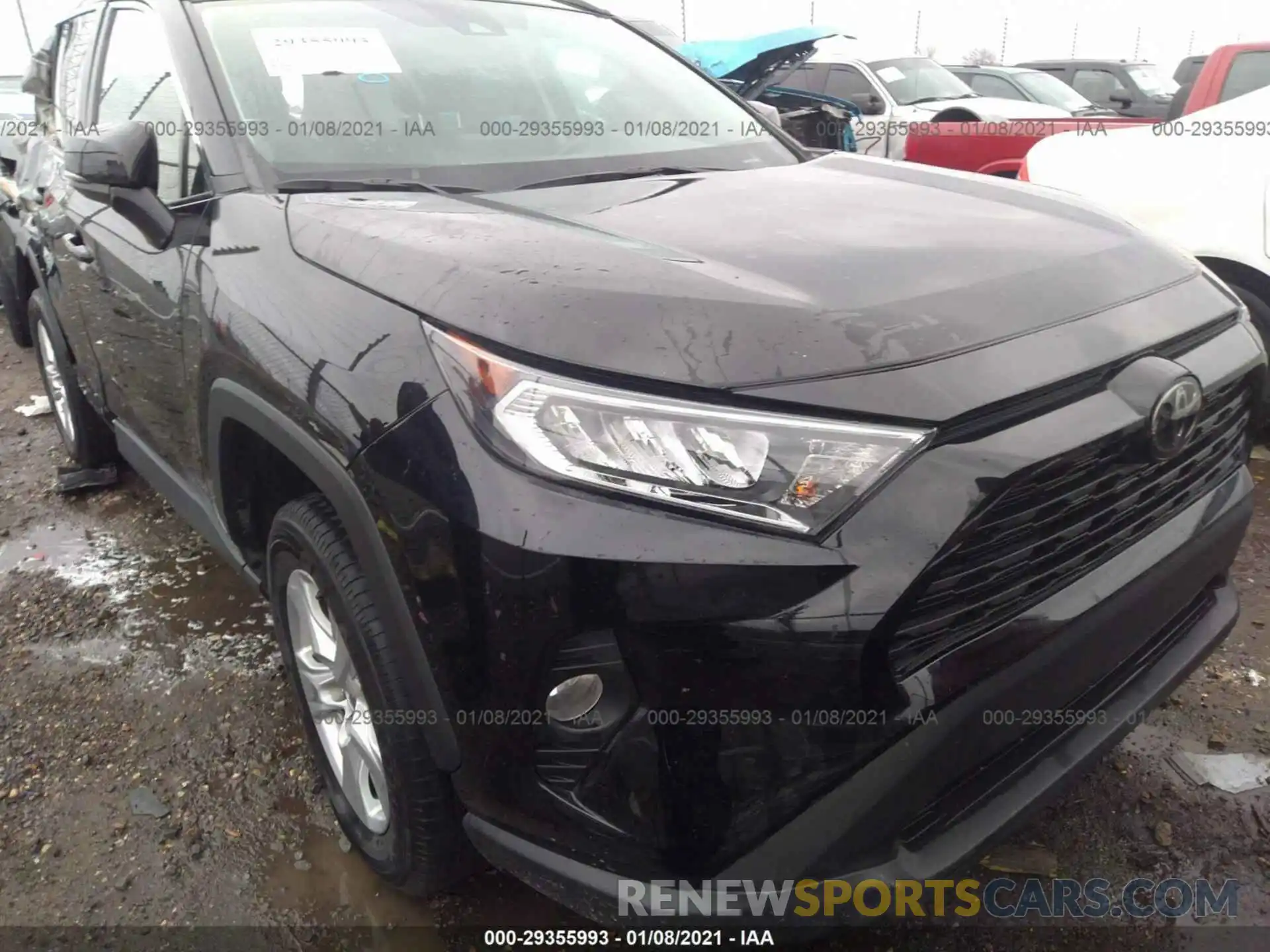 1 Photograph of a damaged car 2T3W1RFV4KW020006 TOYOTA RAV4 2019