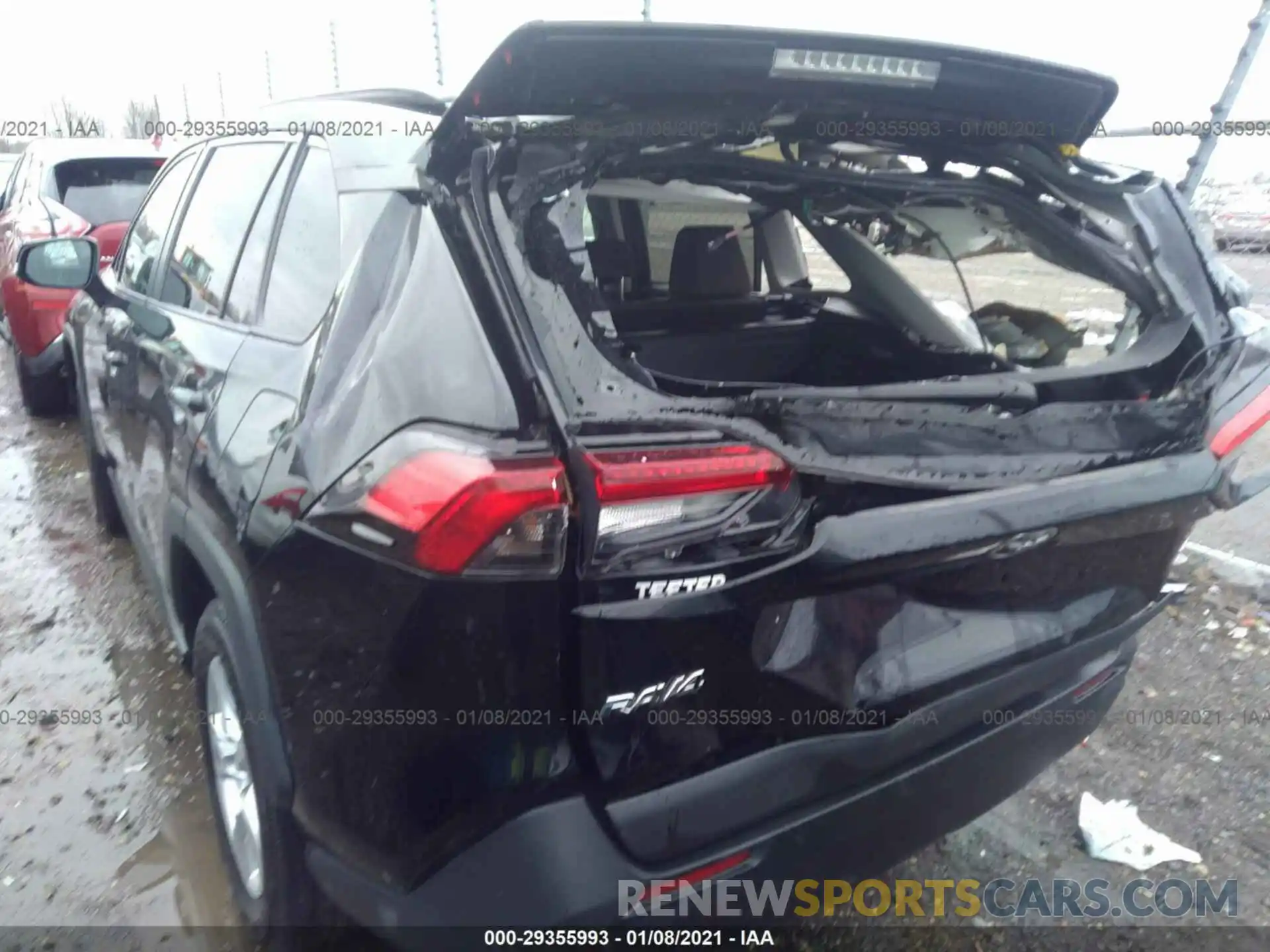 3 Photograph of a damaged car 2T3W1RFV4KW020006 TOYOTA RAV4 2019