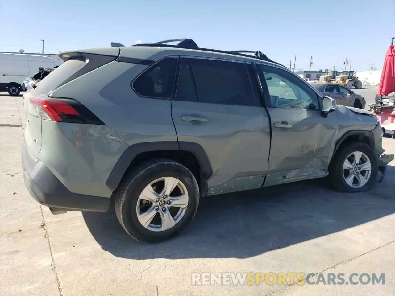 3 Photograph of a damaged car 2T3W1RFV4KW032432 TOYOTA RAV4 2019