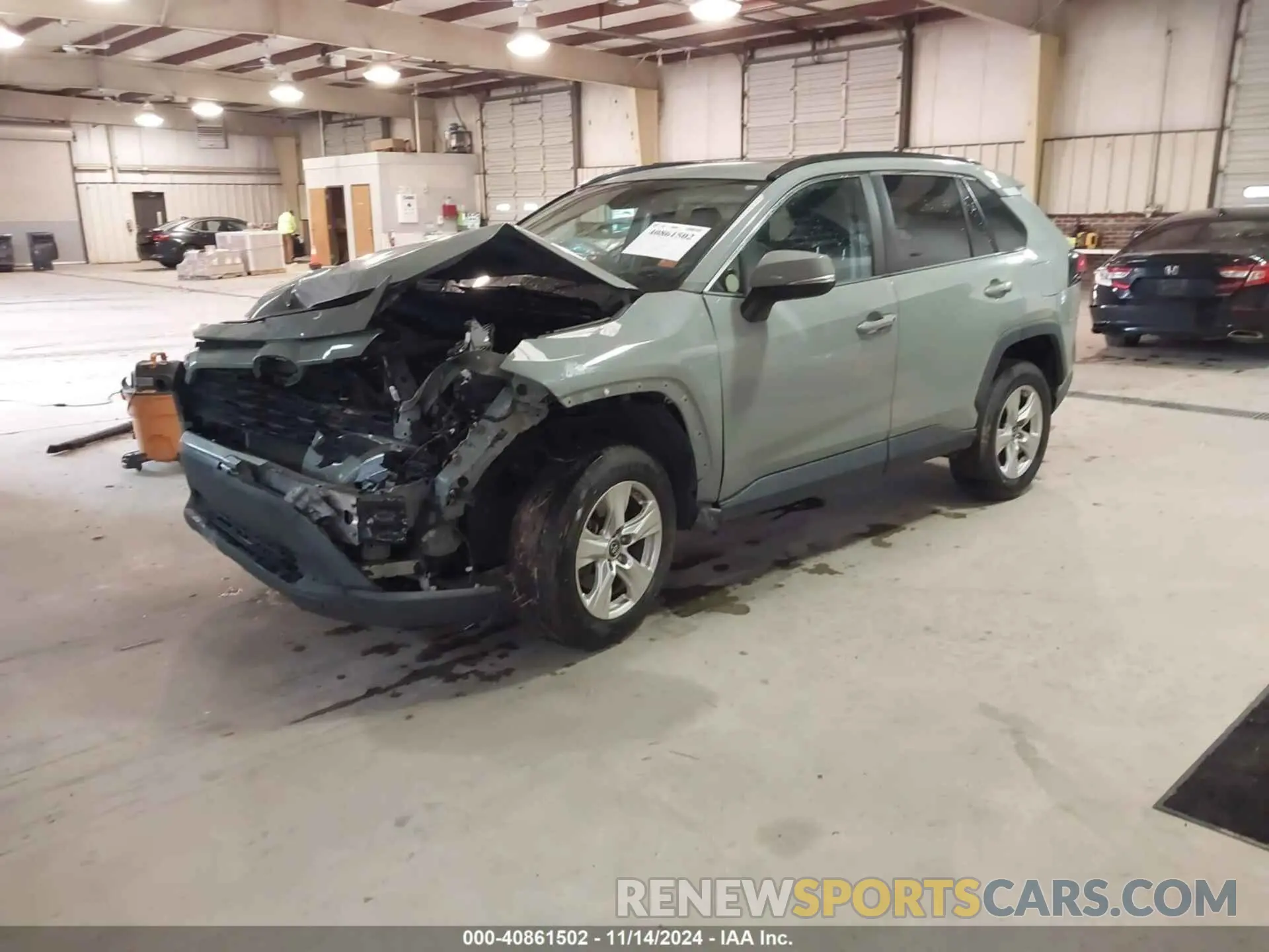 2 Photograph of a damaged car 2T3W1RFV5KC004463 TOYOTA RAV4 2019