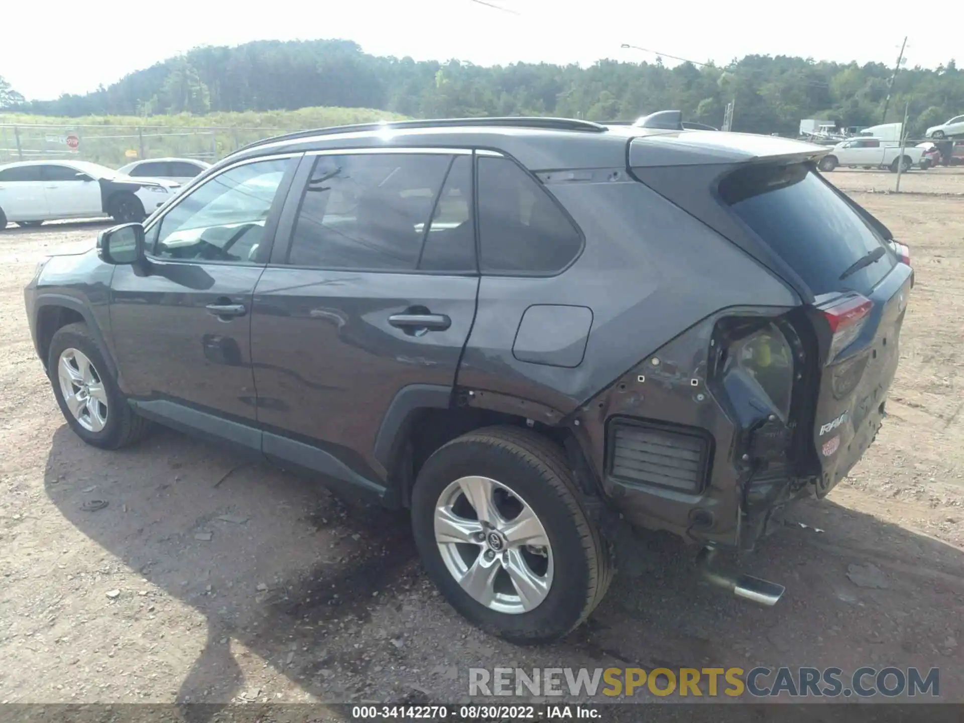 3 Photograph of a damaged car 2T3W1RFV5KC008657 TOYOTA RAV4 2019