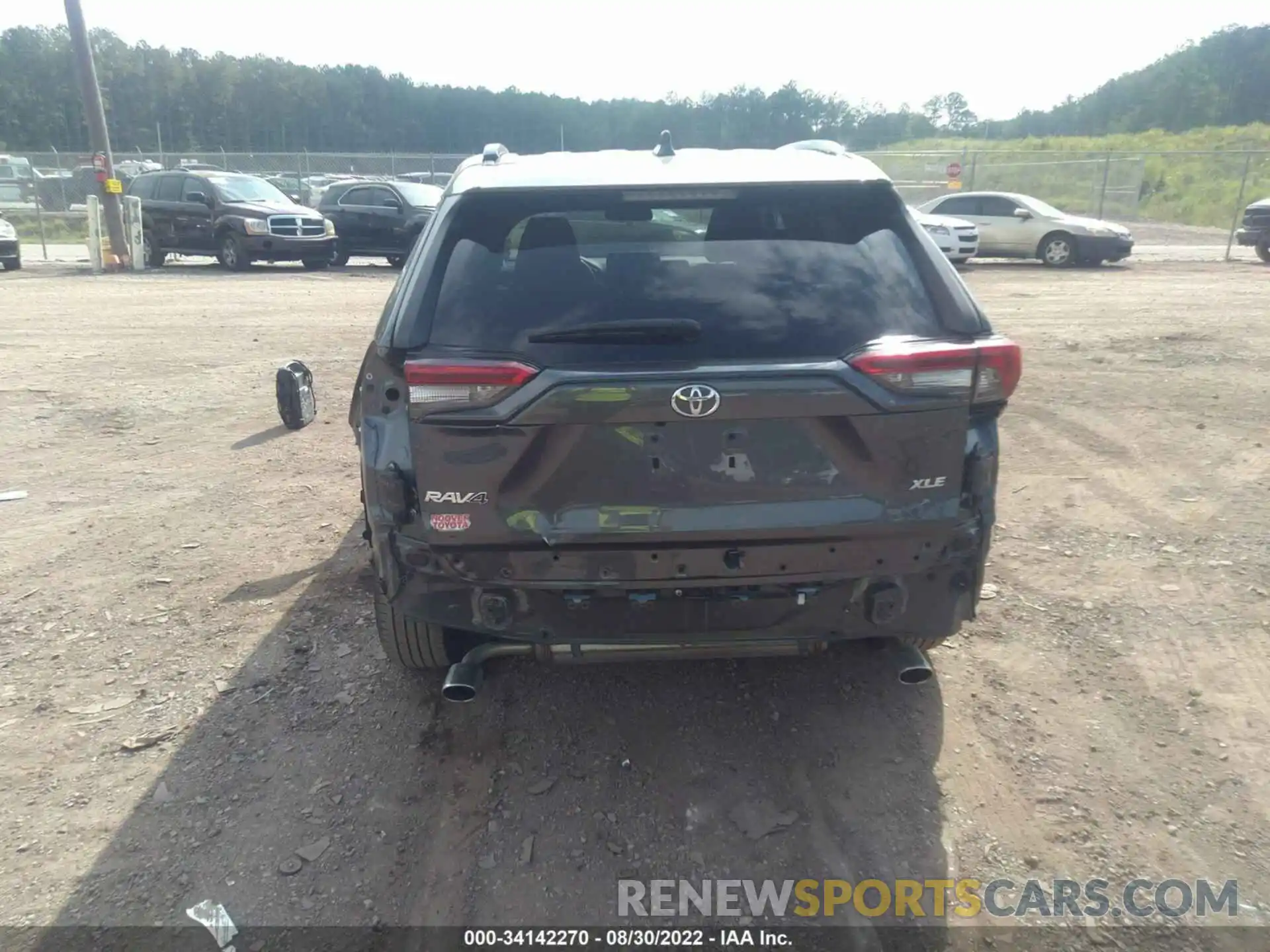 6 Photograph of a damaged car 2T3W1RFV5KC008657 TOYOTA RAV4 2019