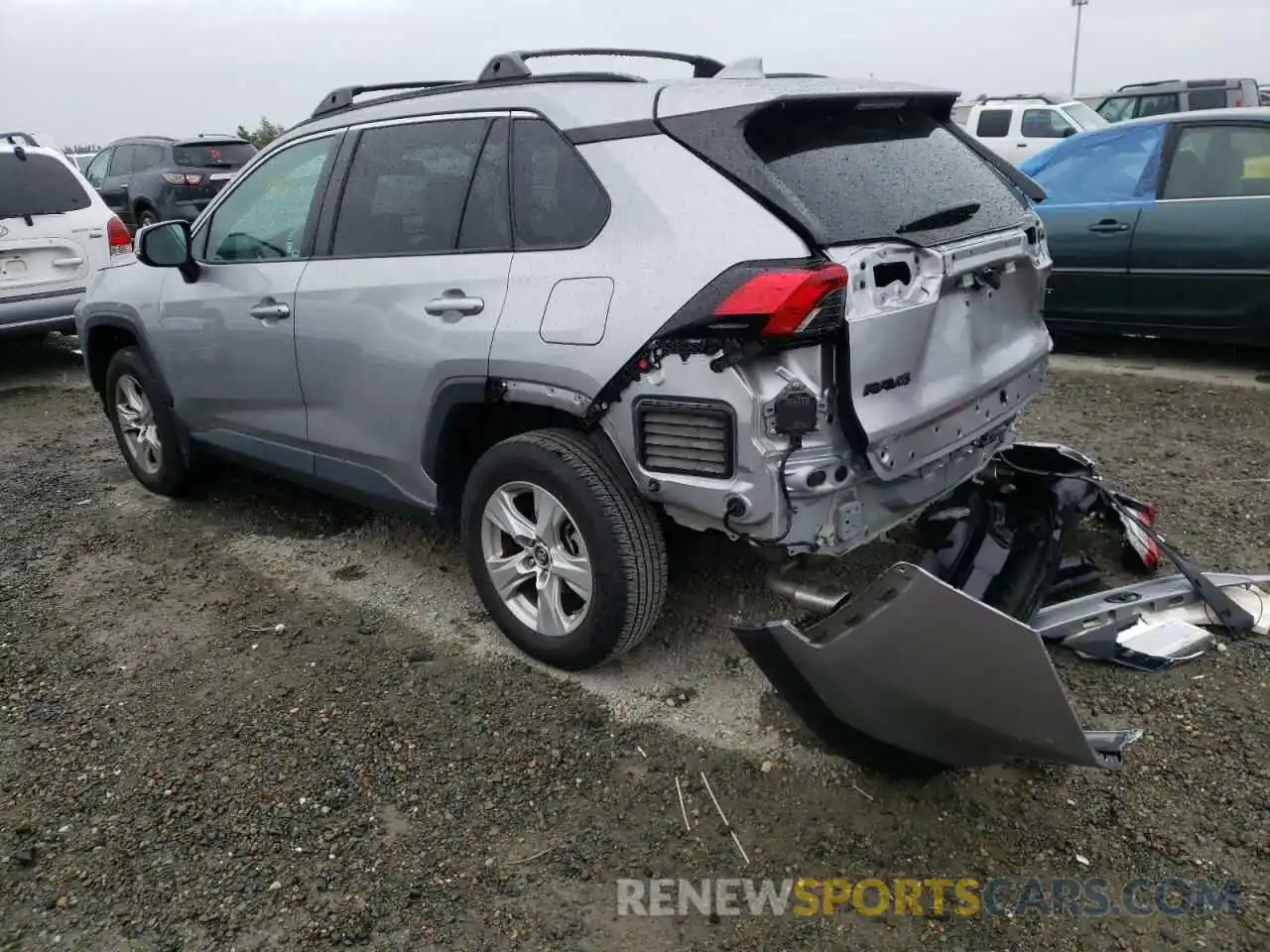 3 Photograph of a damaged car 2T3W1RFV5KC012773 TOYOTA RAV4 2019