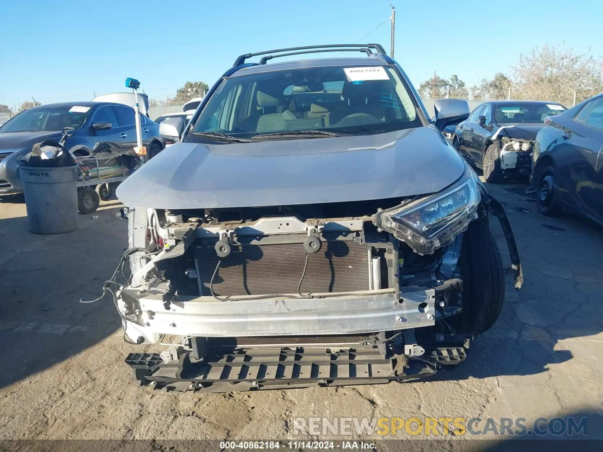 13 Photograph of a damaged car 2T3W1RFV5KC027760 TOYOTA RAV4 2019