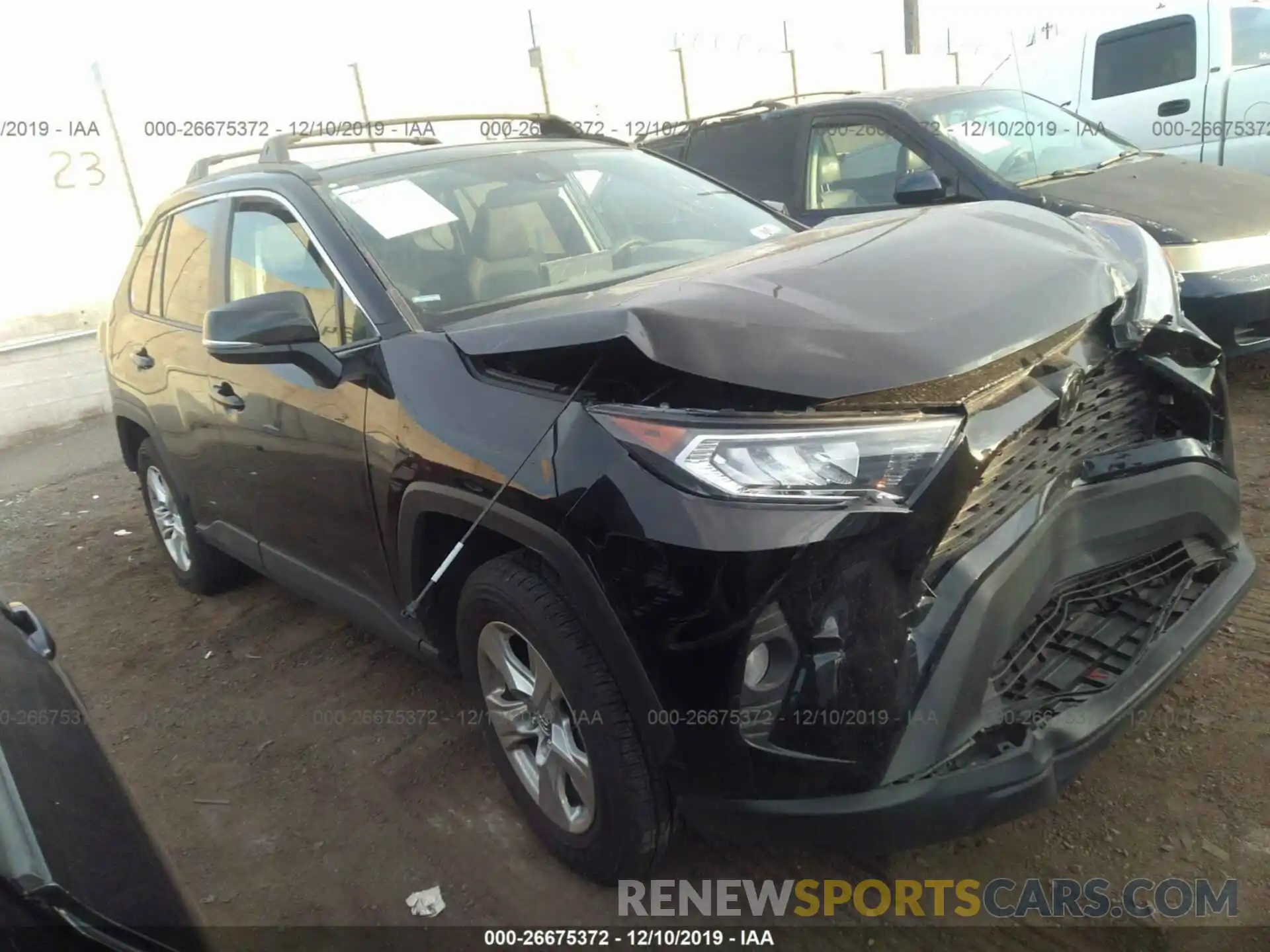 1 Photograph of a damaged car 2T3W1RFV5KW005823 TOYOTA RAV4 2019