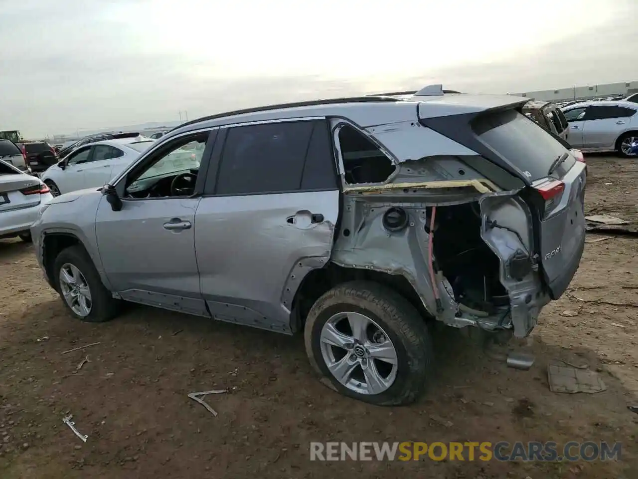 2 Photograph of a damaged car 2T3W1RFV5KW012903 TOYOTA RAV4 2019