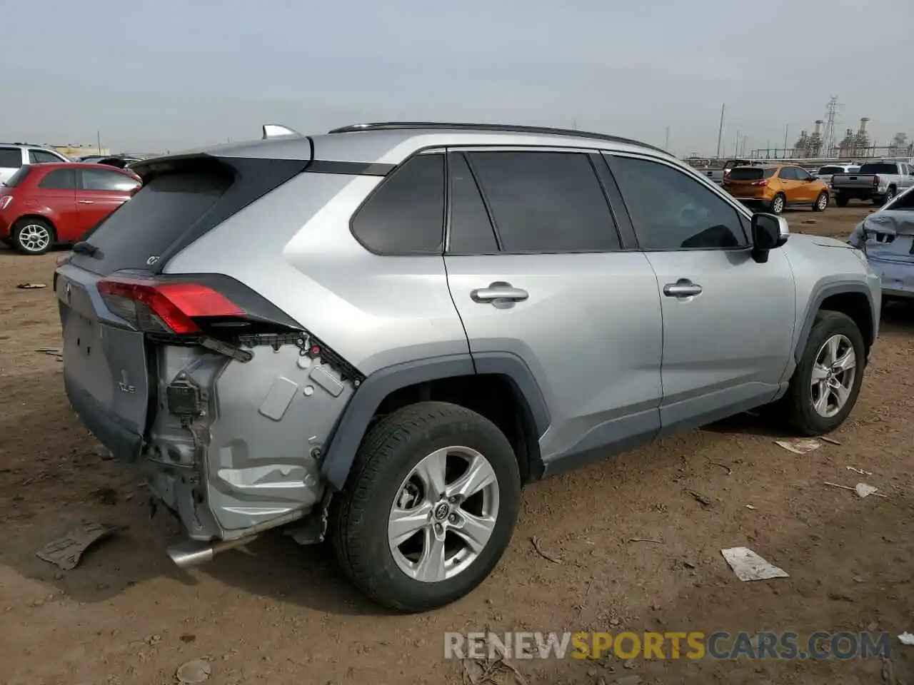 3 Photograph of a damaged car 2T3W1RFV5KW012903 TOYOTA RAV4 2019