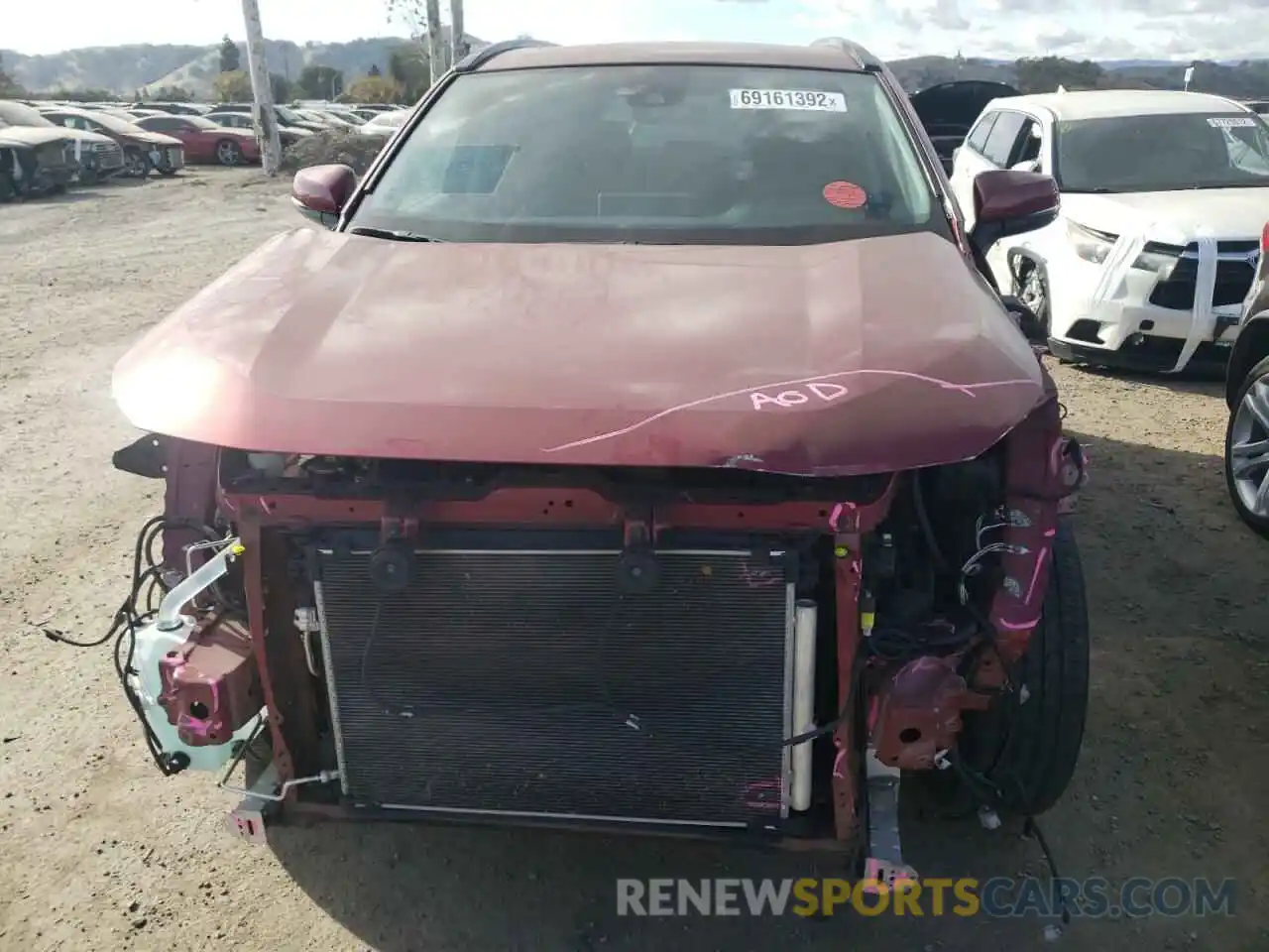 5 Photograph of a damaged car 2T3W1RFV5KW052219 TOYOTA RAV4 2019