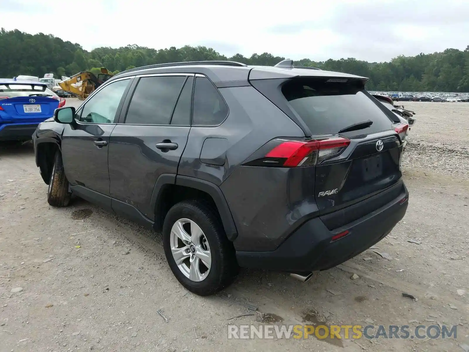 3 Photograph of a damaged car 2T3W1RFV6KC009929 TOYOTA RAV4 2019