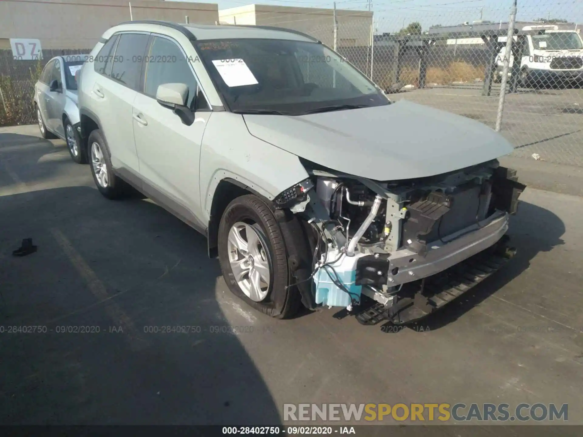 1 Photograph of a damaged car 2T3W1RFV6KC026651 TOYOTA RAV4 2019