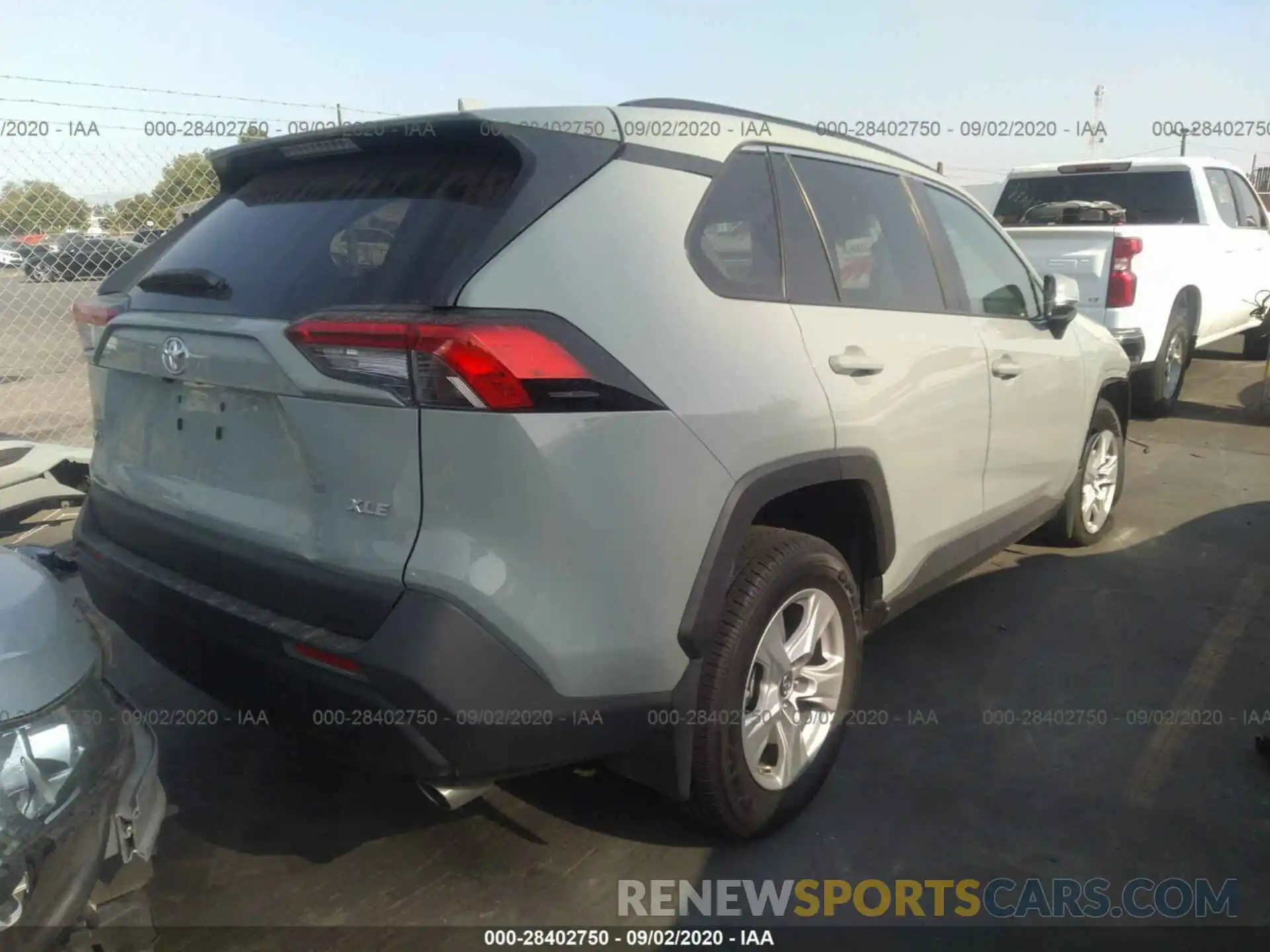 4 Photograph of a damaged car 2T3W1RFV6KC026651 TOYOTA RAV4 2019