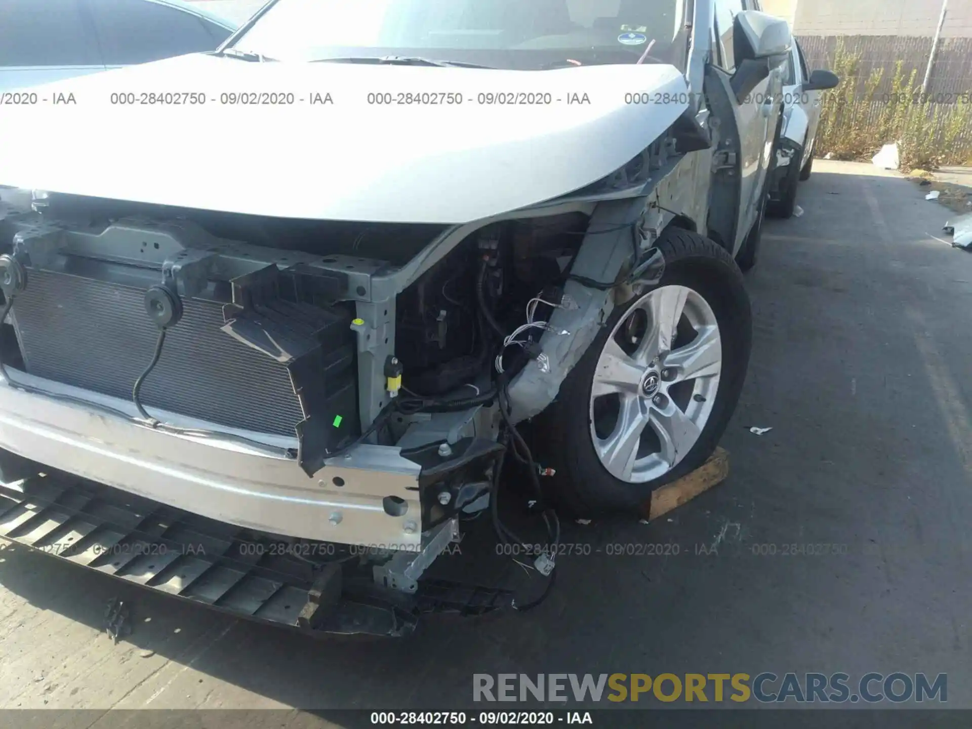 6 Photograph of a damaged car 2T3W1RFV6KC026651 TOYOTA RAV4 2019