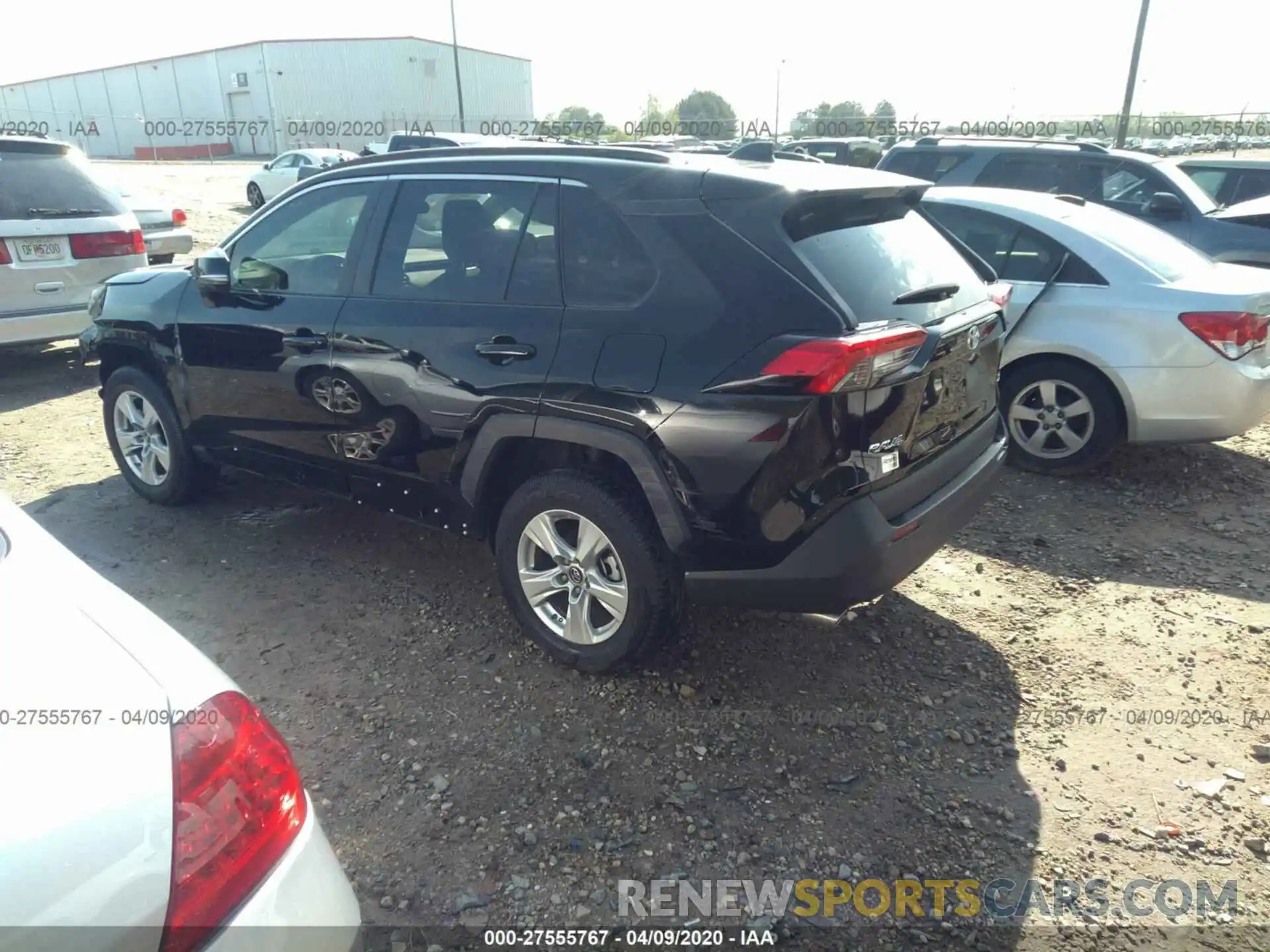 3 Photograph of a damaged car 2T3W1RFV6KC026956 TOYOTA RAV4 2019