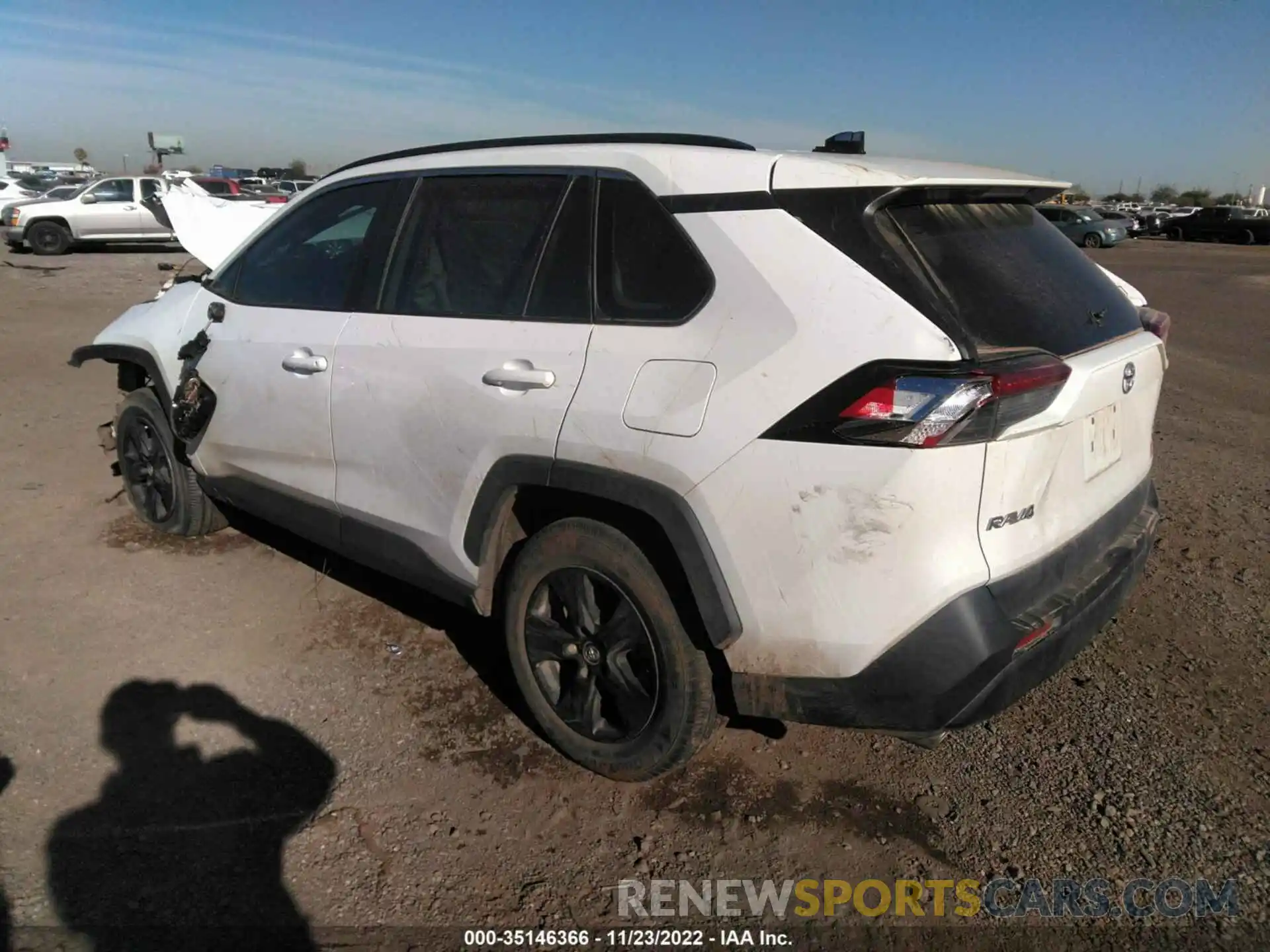 3 Photograph of a damaged car 2T3W1RFV6KW001277 TOYOTA RAV4 2019