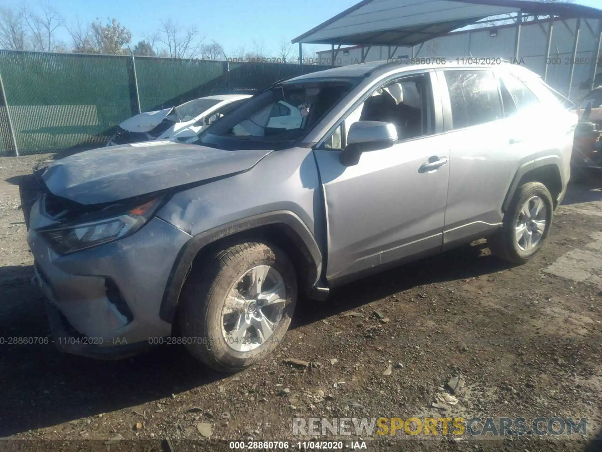 2 Photograph of a damaged car 2T3W1RFV6KW003613 TOYOTA RAV4 2019